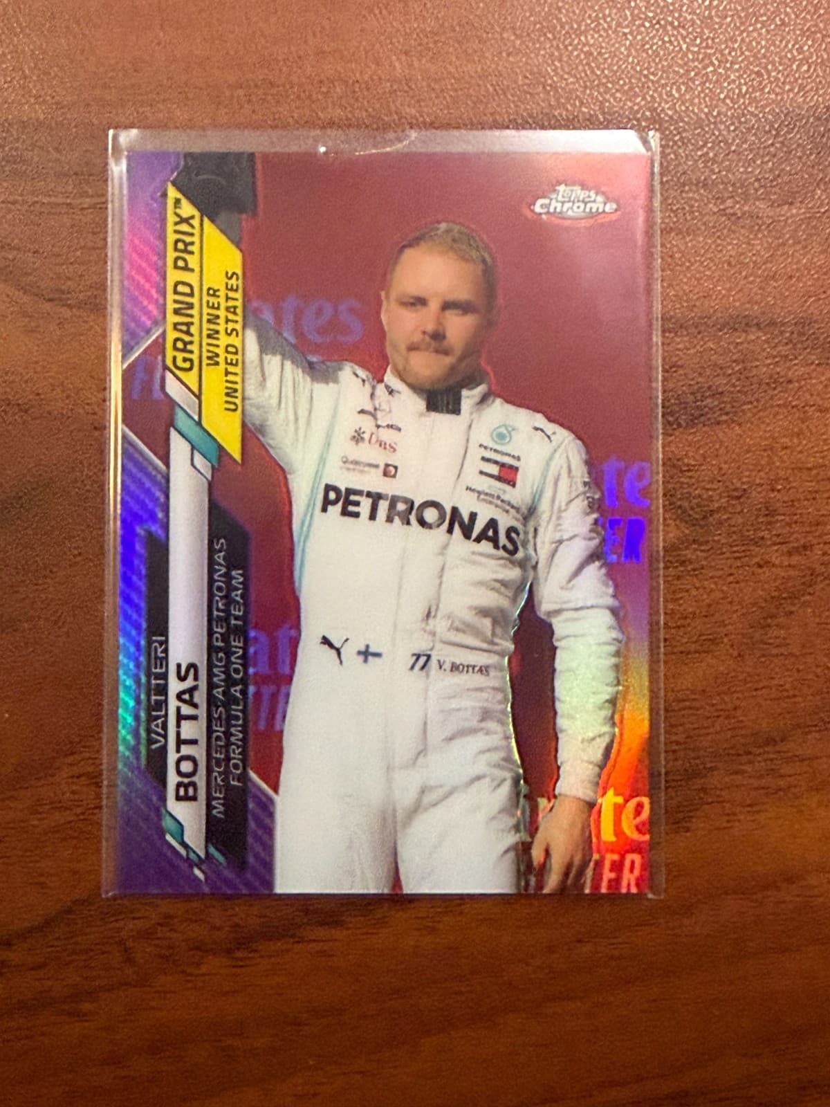 2020 Topps Chrome Formula 1 F1 Valtteri Bottas #151 /399