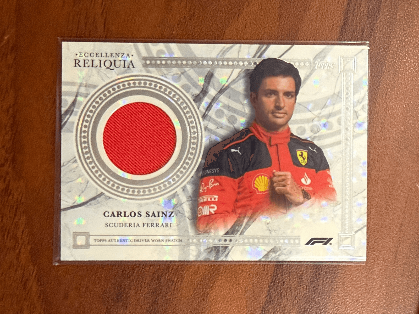 2023 Topps Eccellenza F1 Formula 1 Carlos Sainz Relic