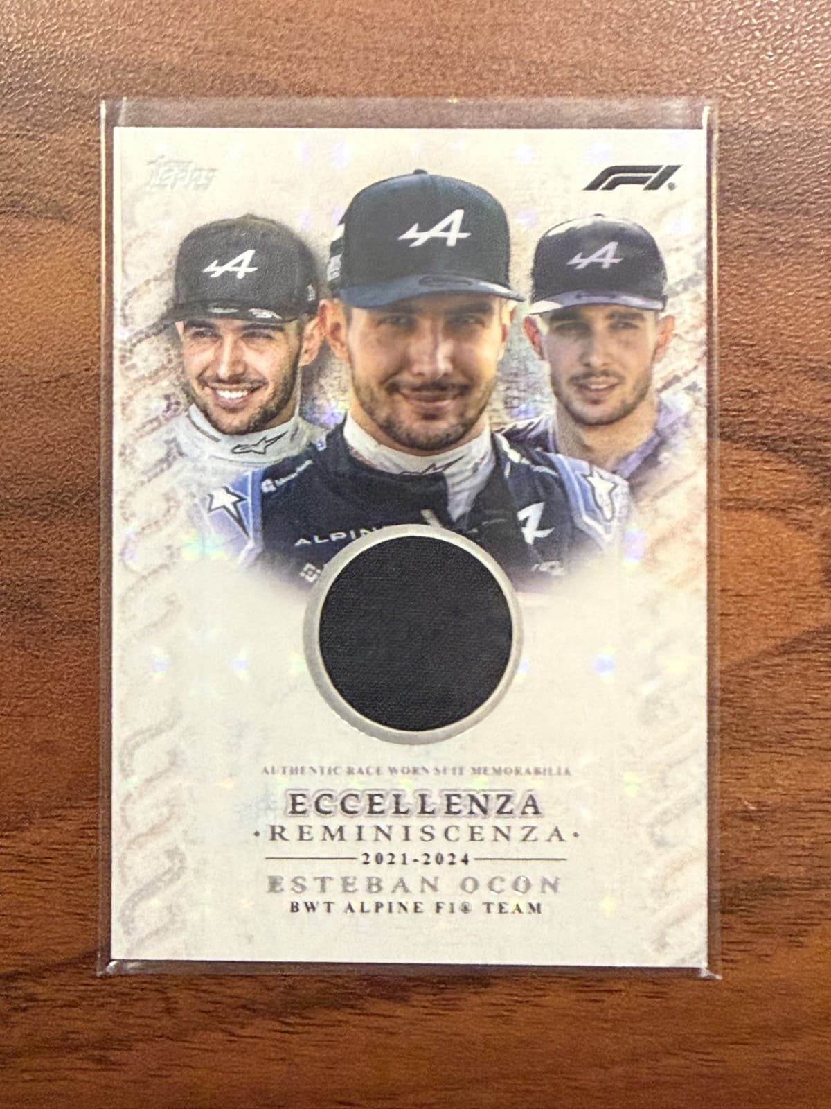 2024 Topps Eccellenza F1 Formula 1 Esteban Ocon Relic