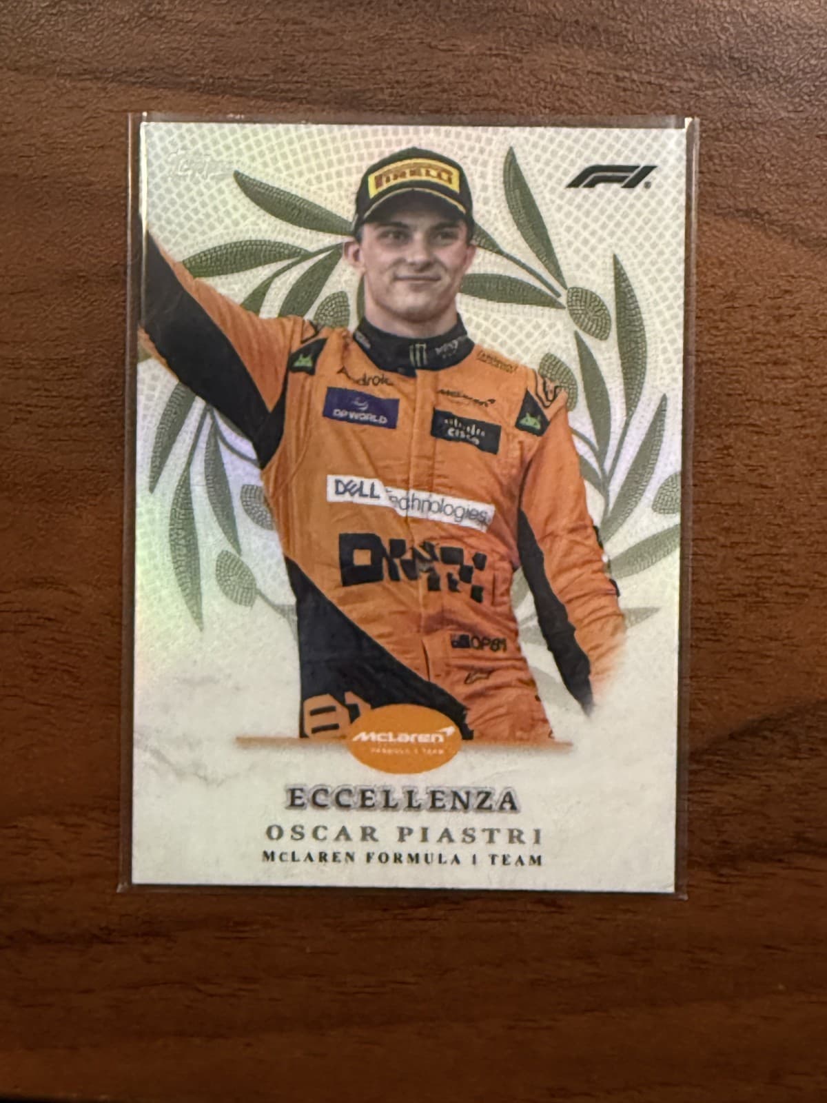 2024 Topps Eccellenza F1 Formula 1 Oscar Piastri
