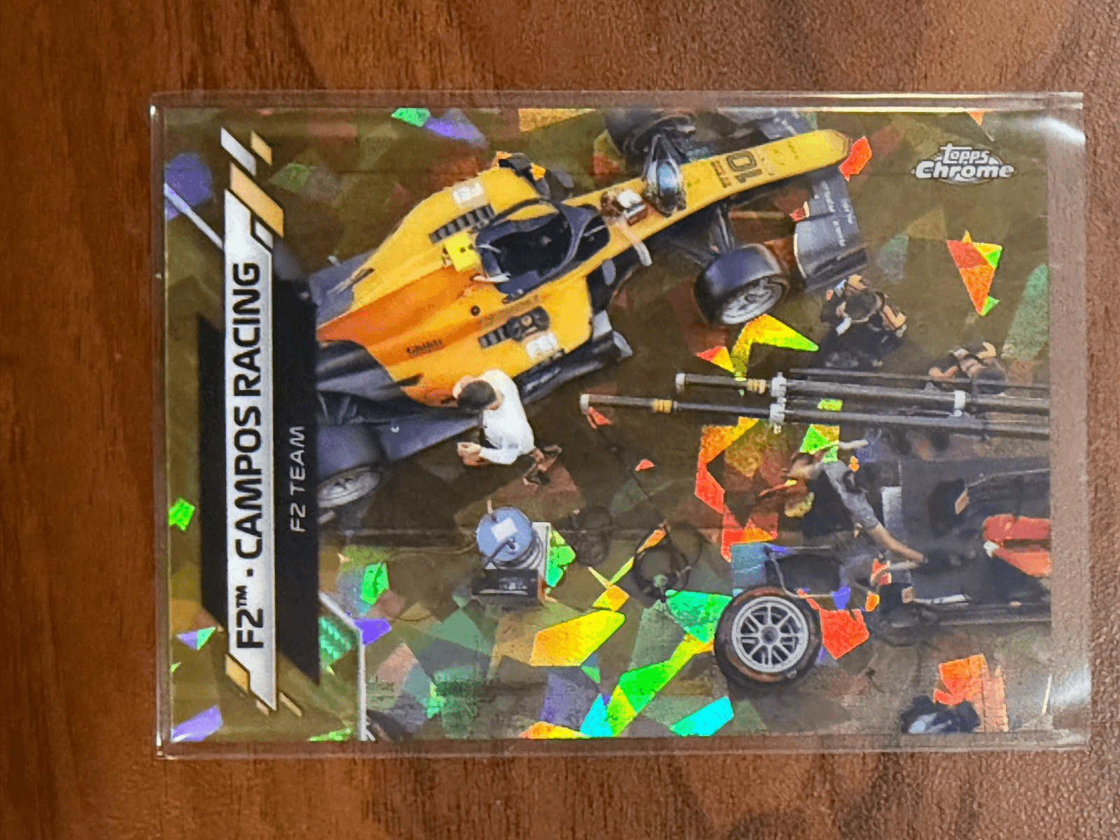 2020 Topps Chrome Sapphire F1 F2 Campos Racing /50