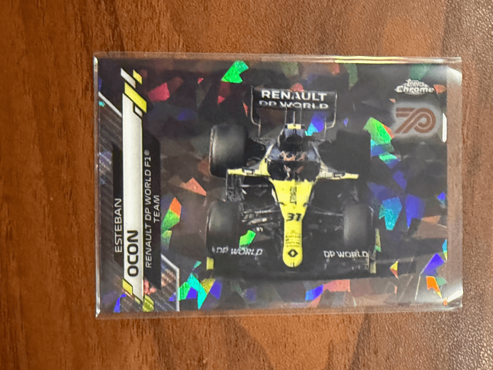 2020 Topps Chrome Sapphire F1 Esteban Ocon /70