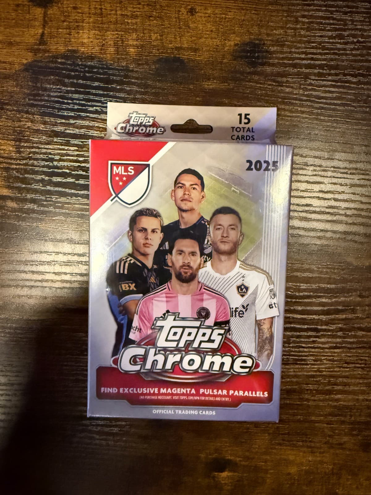 2025 Topps Chrome MLS Hanger Box Pack