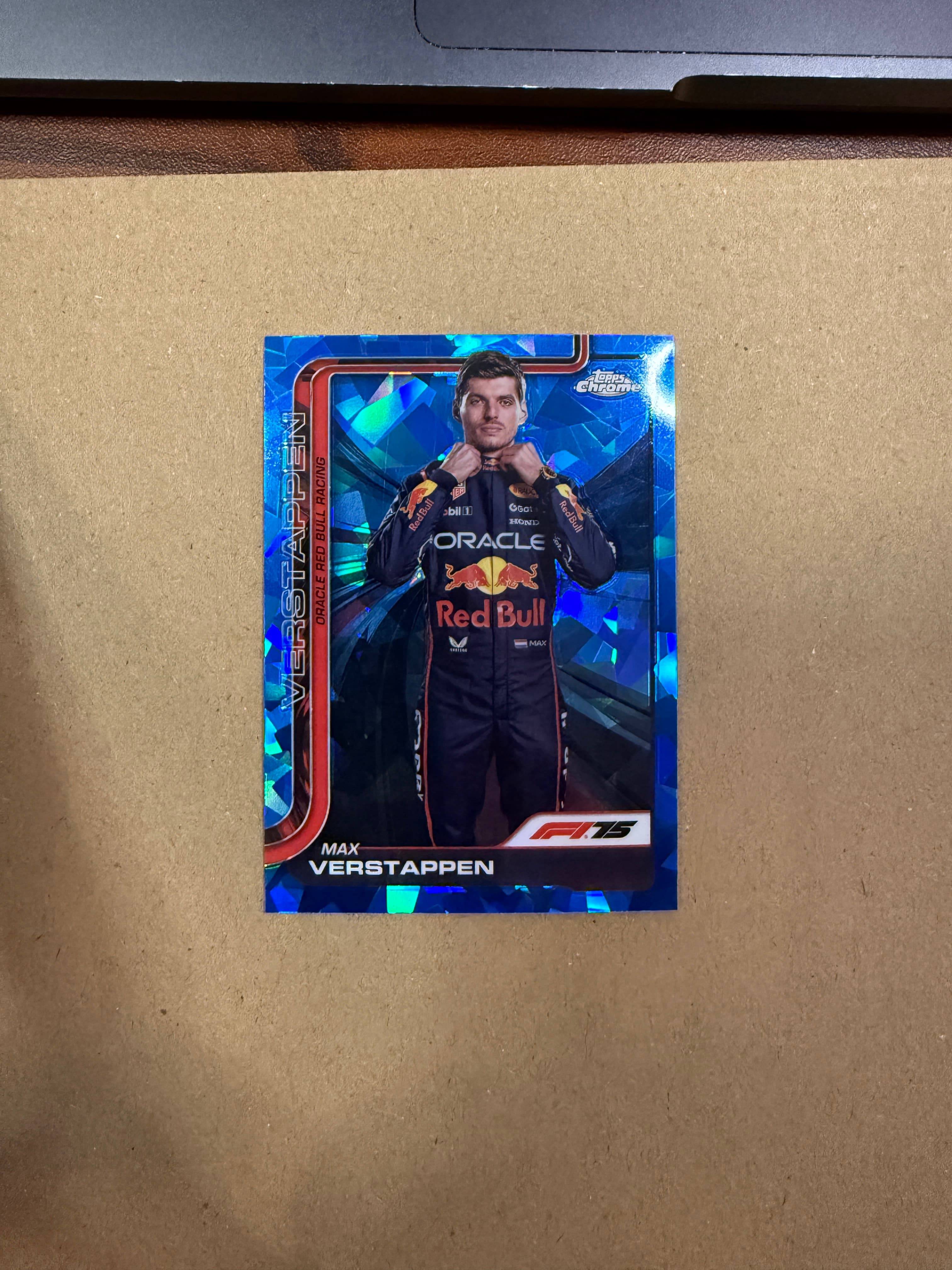 2025 Topps Chrome Sapphire Max Verstappen #1