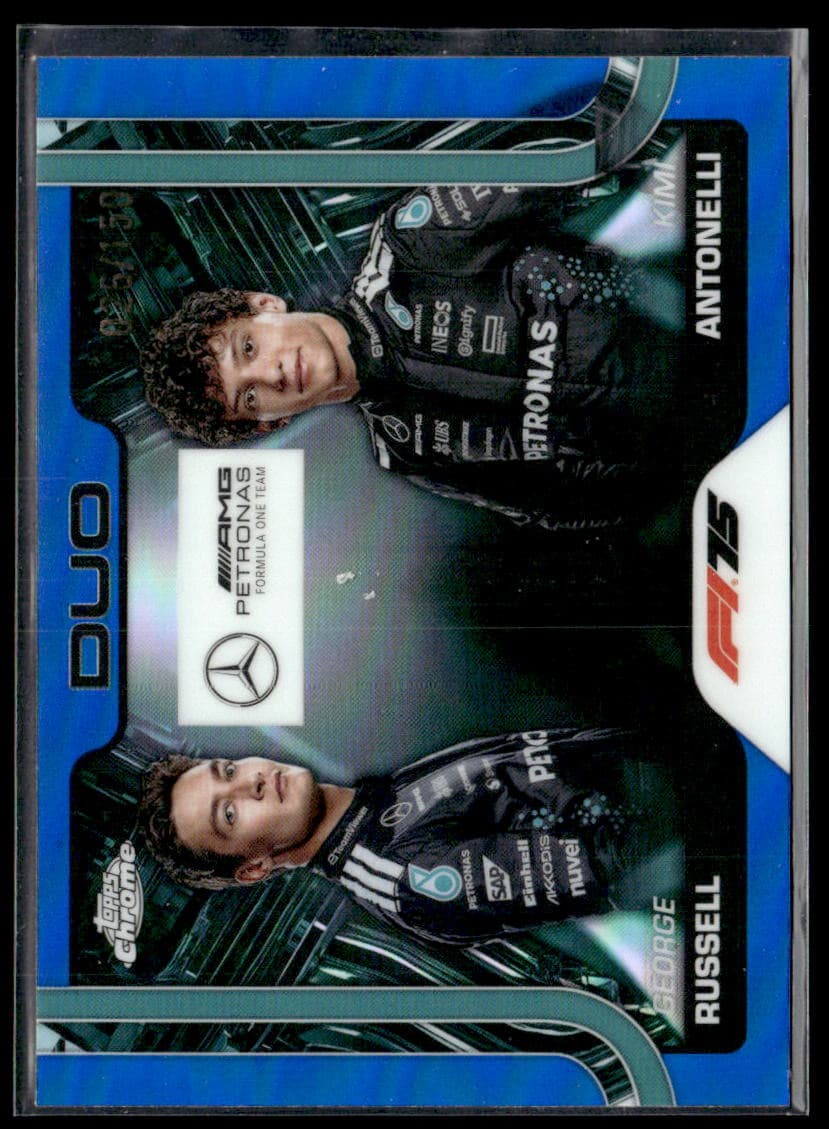 2025 Topps Chrome F1 George Russell #161 /150