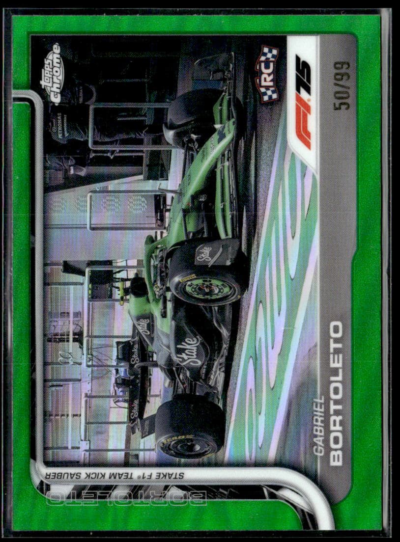 2025 Topps Chrome F1 Gabriel Bortoleto #92 /99