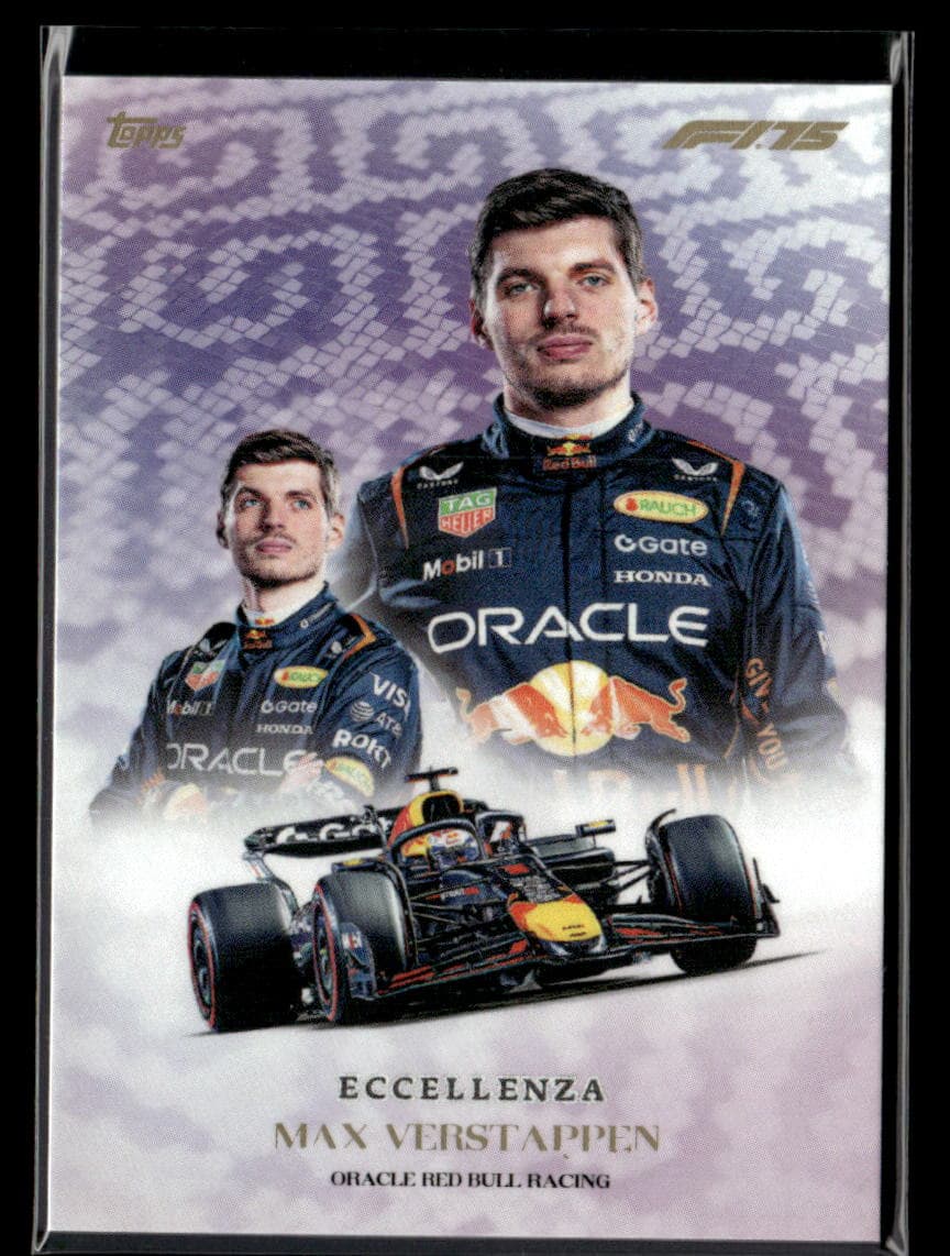 2025 Topps Eccellenza F1 Max Verstappen
