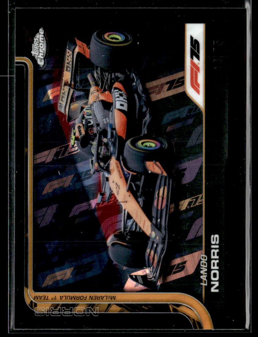 2025 Topps Chrome F1 Lando Norris #11