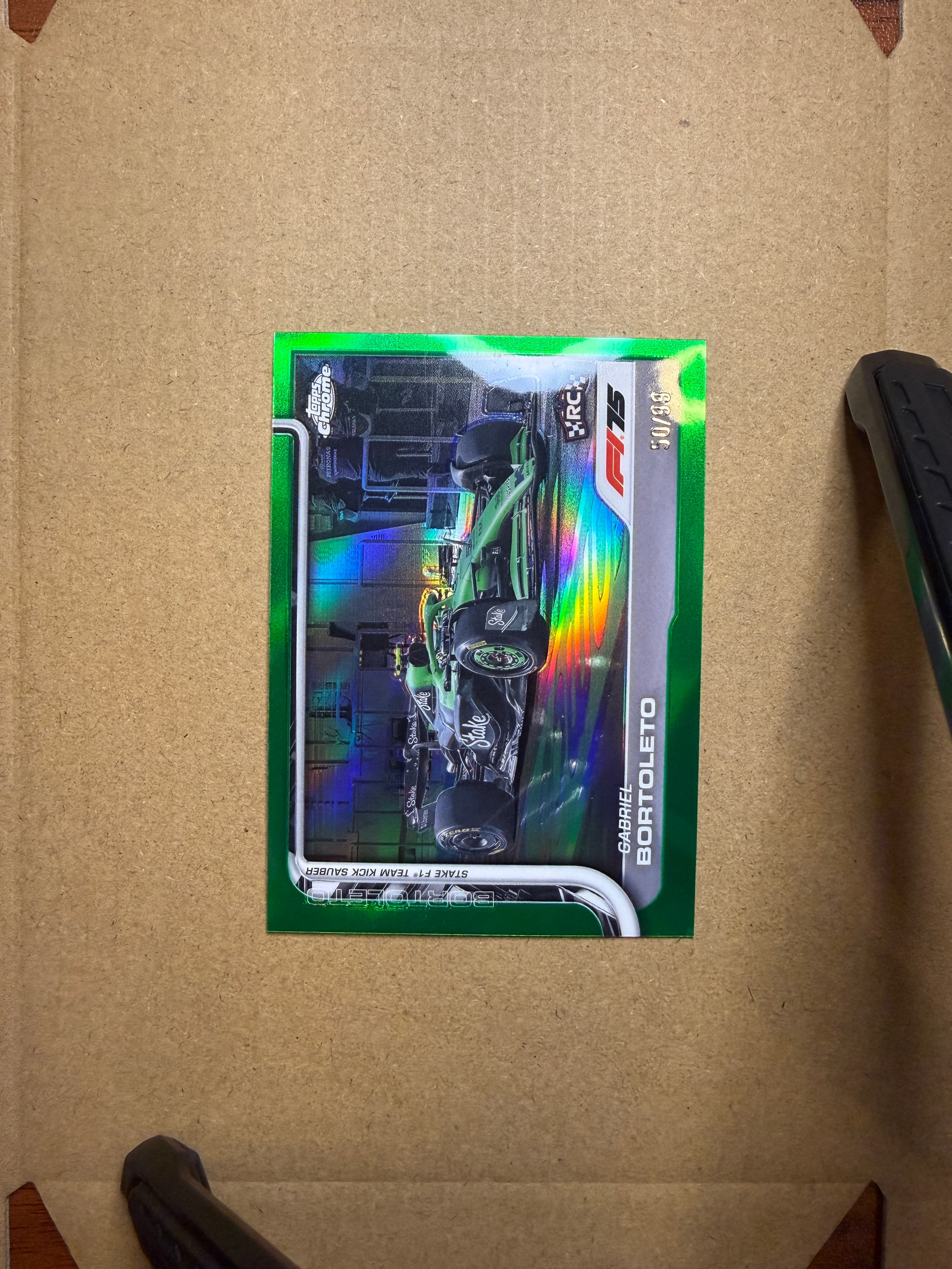 2025 Topps Chrome F1 Gabriel Bortoleto #92 /99