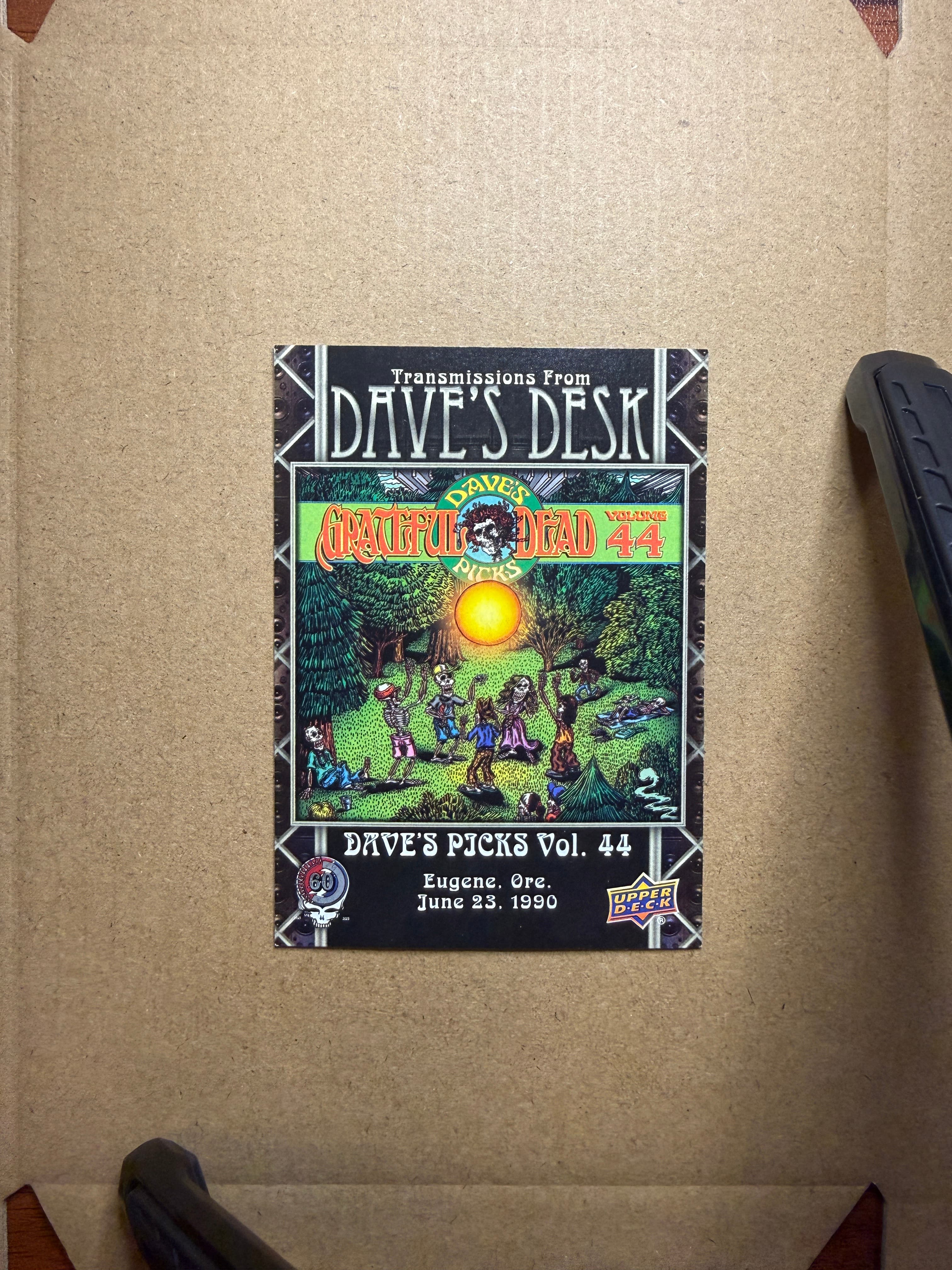 2025 Upper Deck Grateful Dead 60 Years Dave's Picks Vol. 44 #DD-44