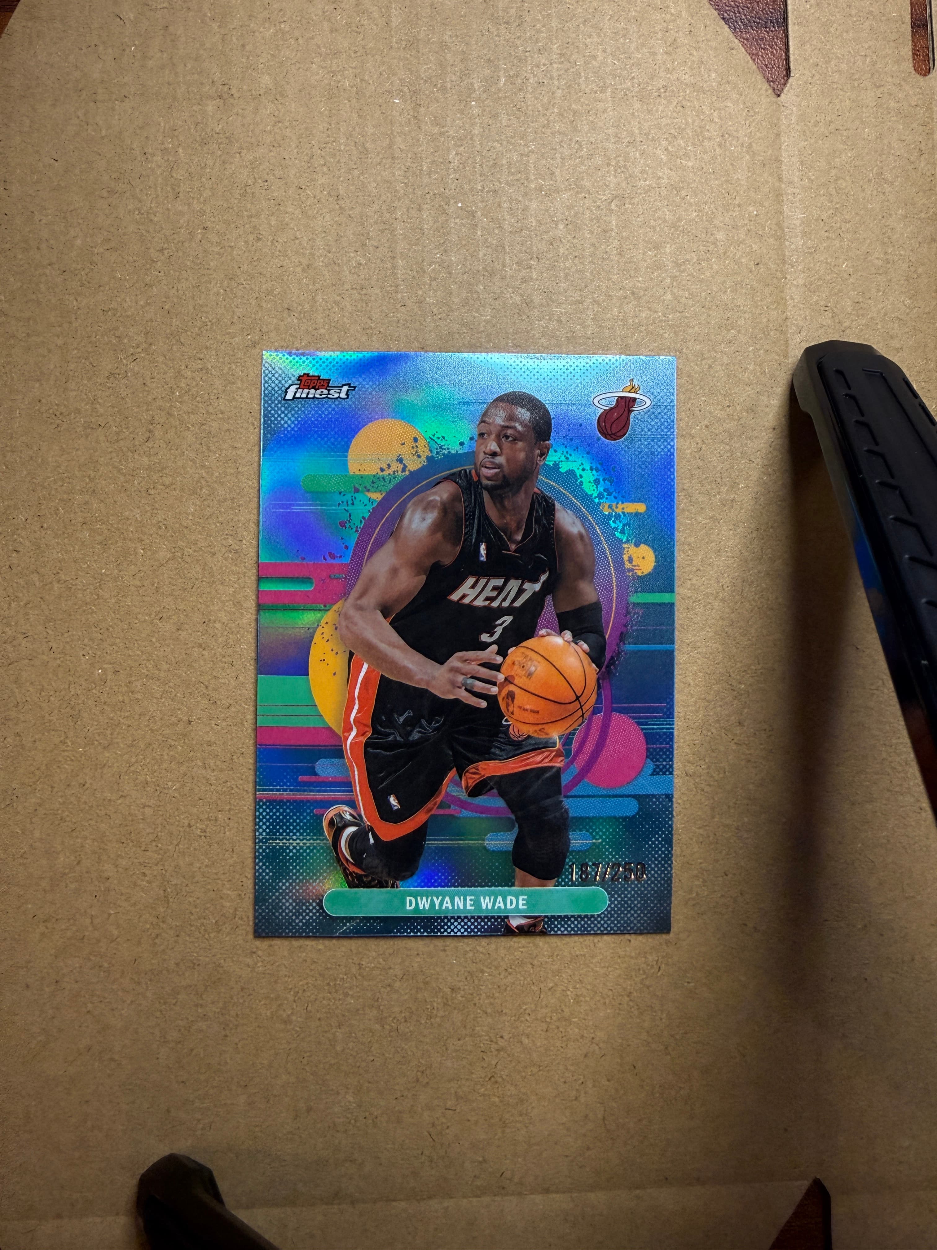 2025 Topps Finest Basketball Dwyane Wade #190 /250