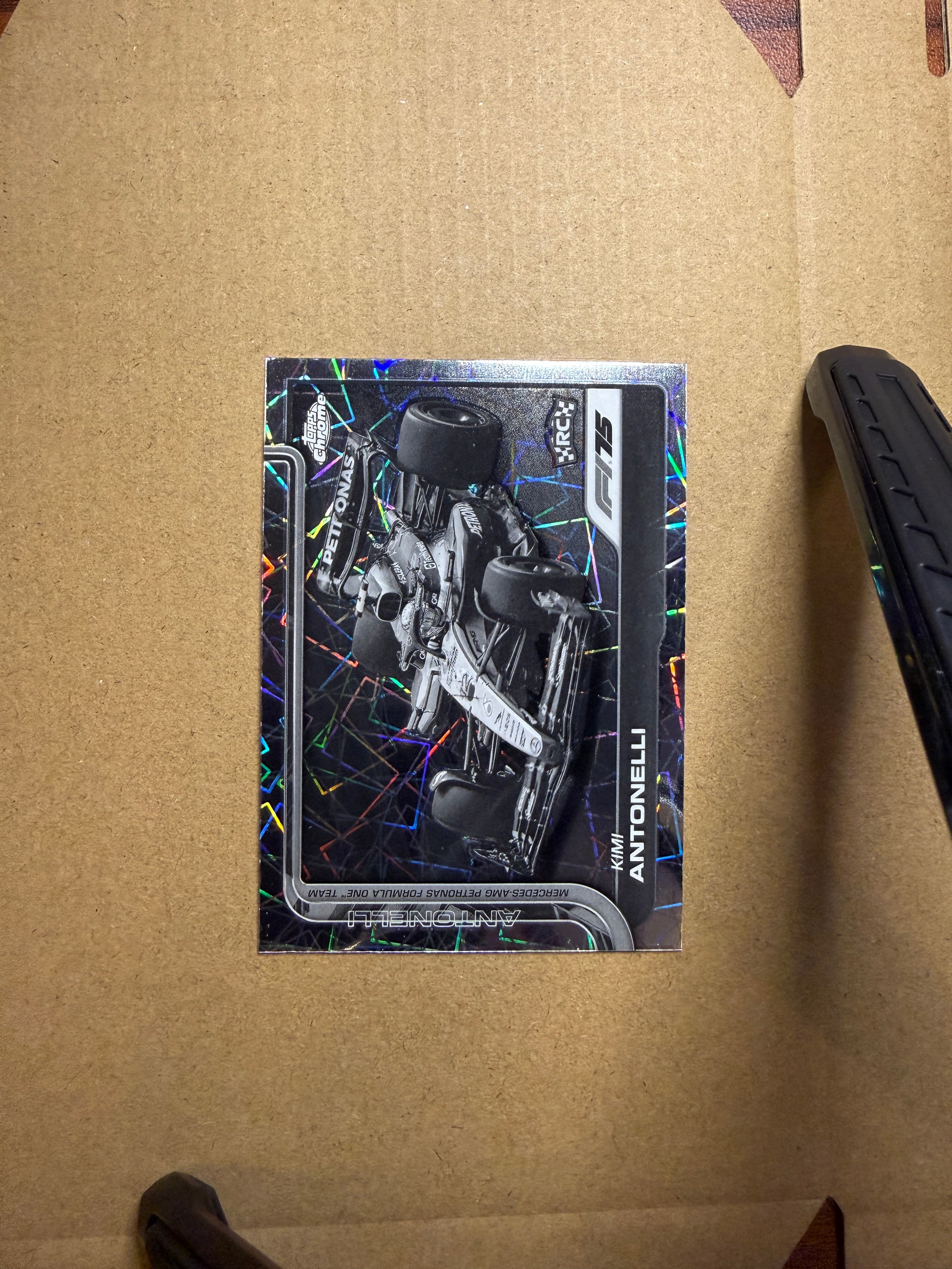 2025 Topps F1 Kimi Antonelli Lazer #80