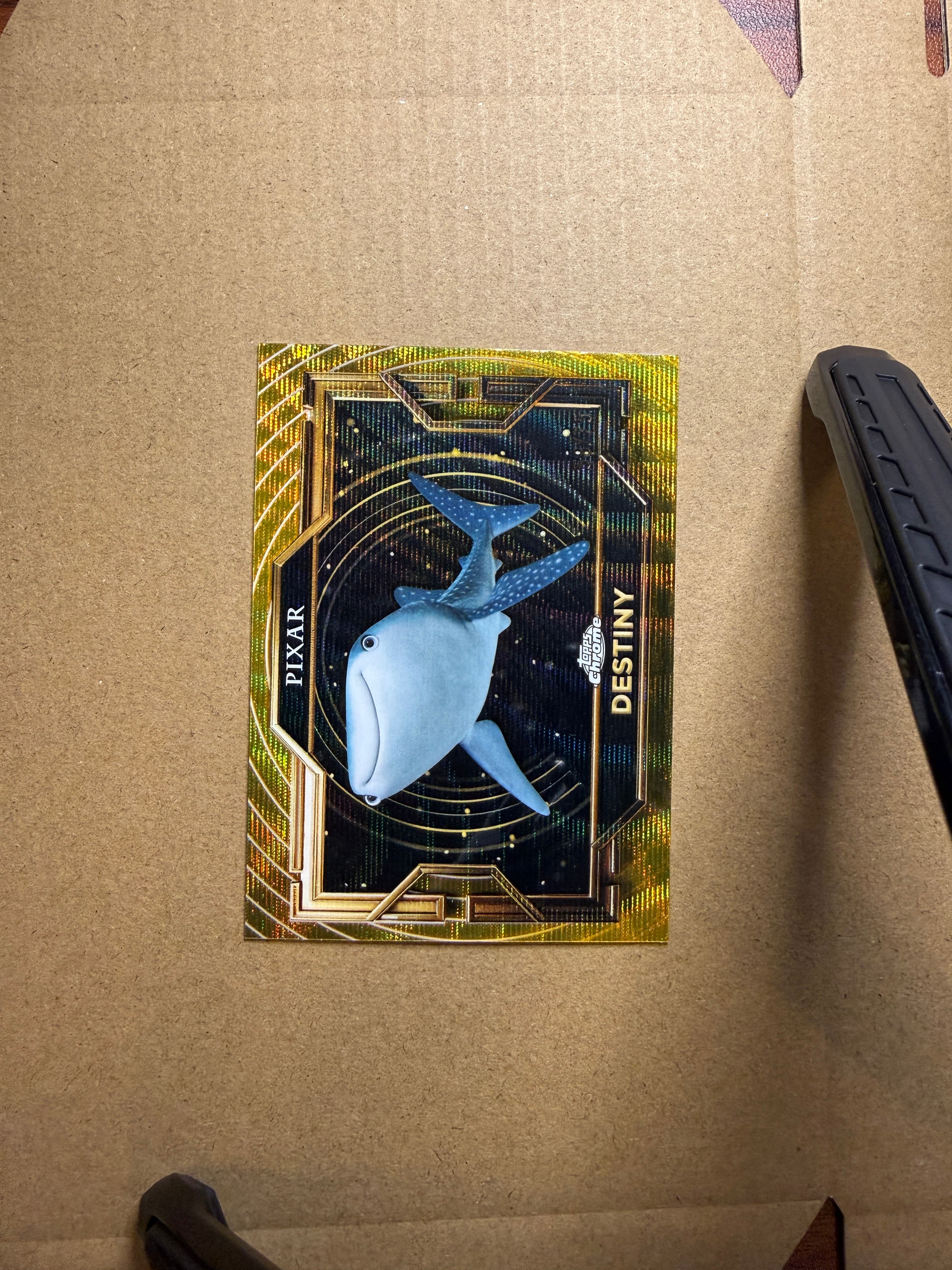 2023 Topps Chrome Pixar Gold Destiny #65 /75