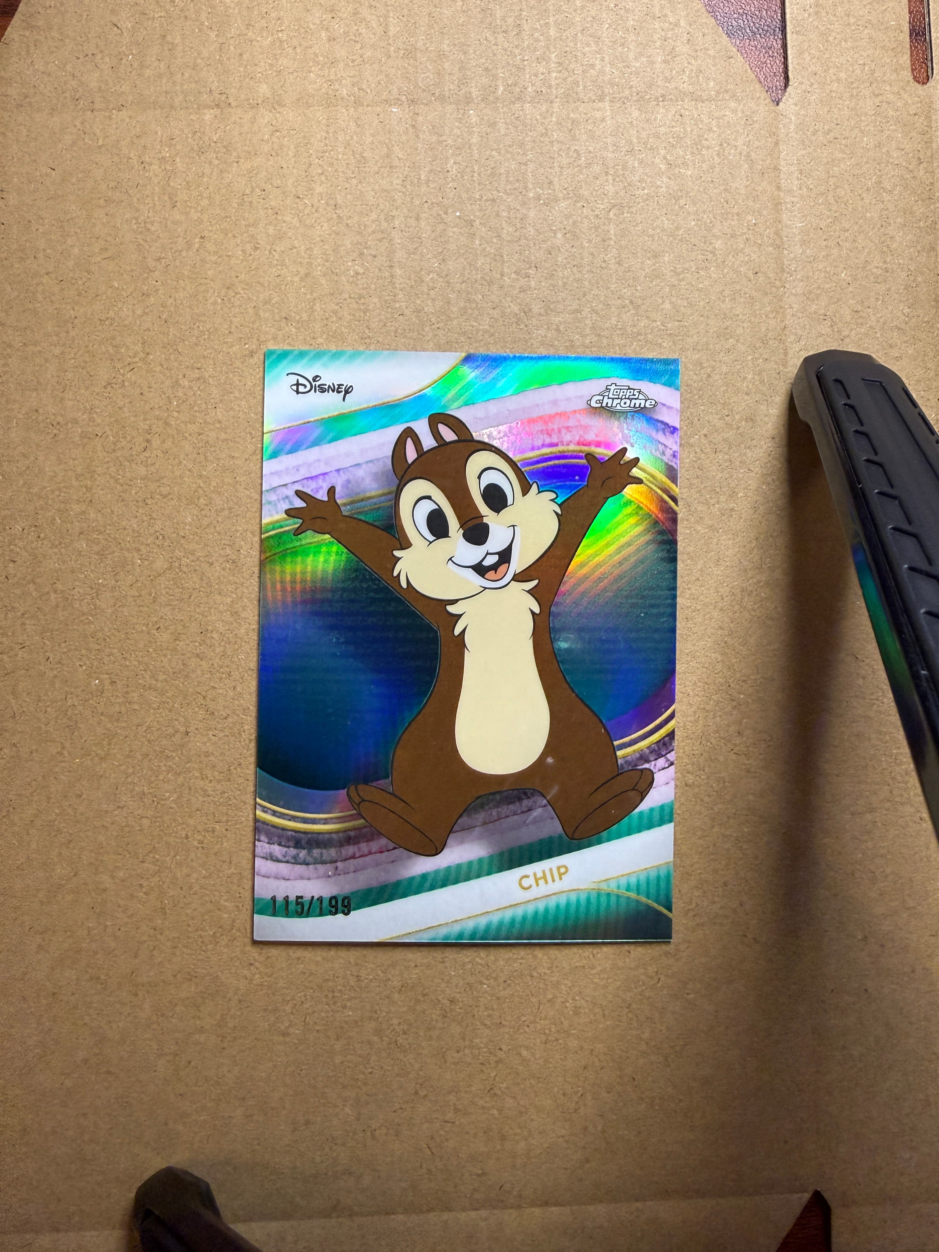 2025 Topps Chrome Disney Chip #26 /199