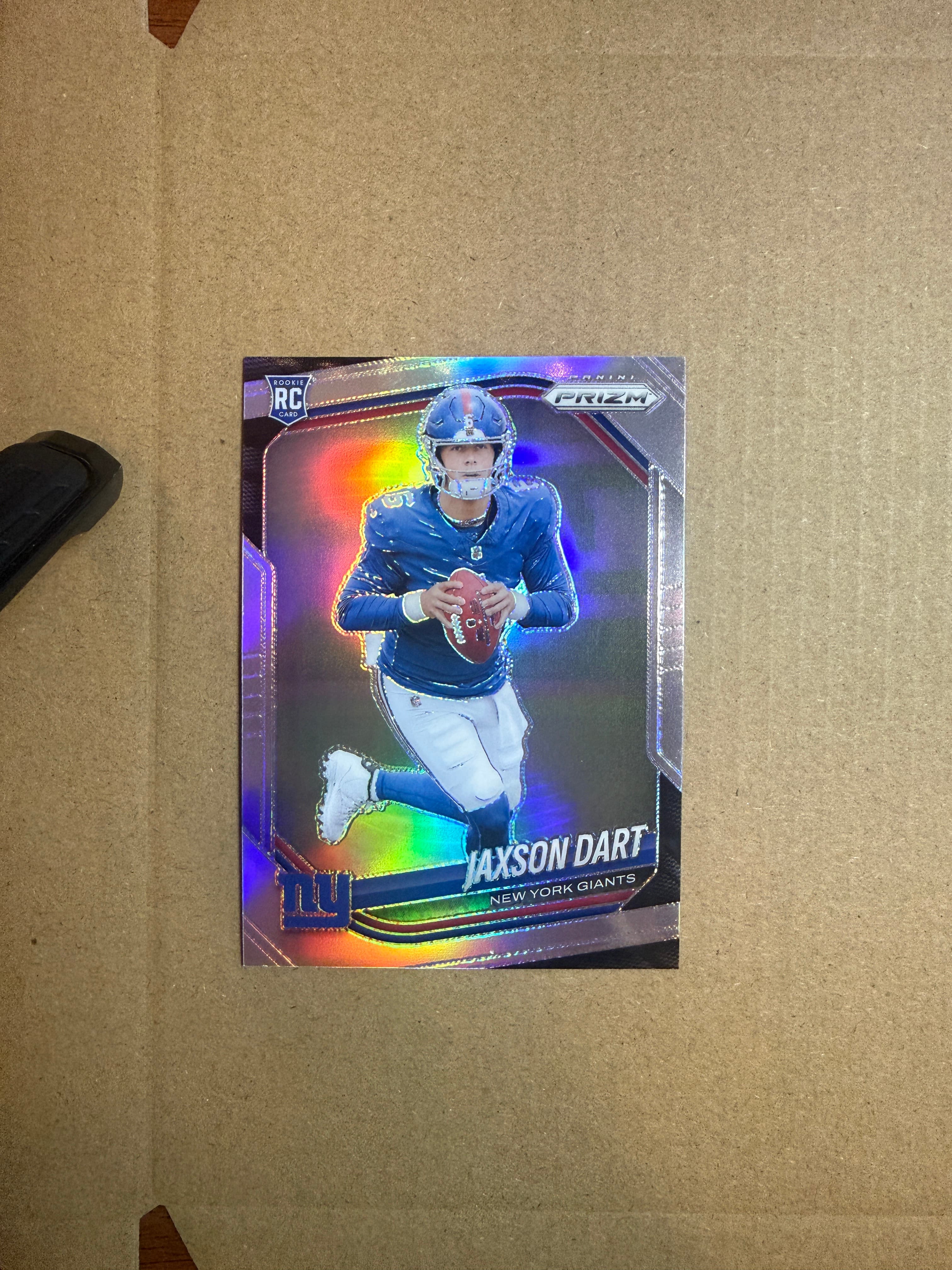 2025 Panini Prizm Football Jaxson Dart Silver RC #332