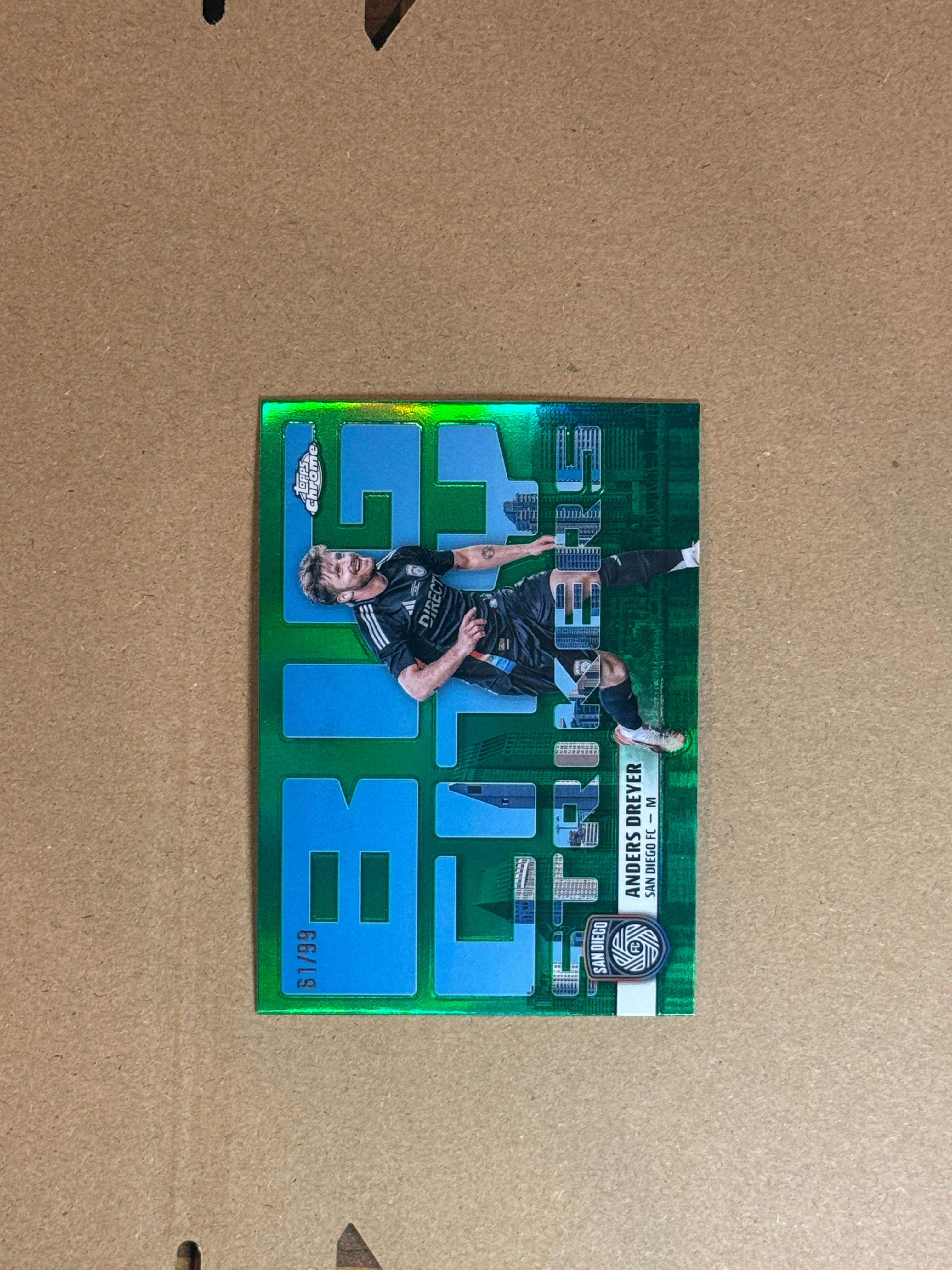 2025 Topps Chrome Soccer Andres Dreyer #BCS-17 /99
