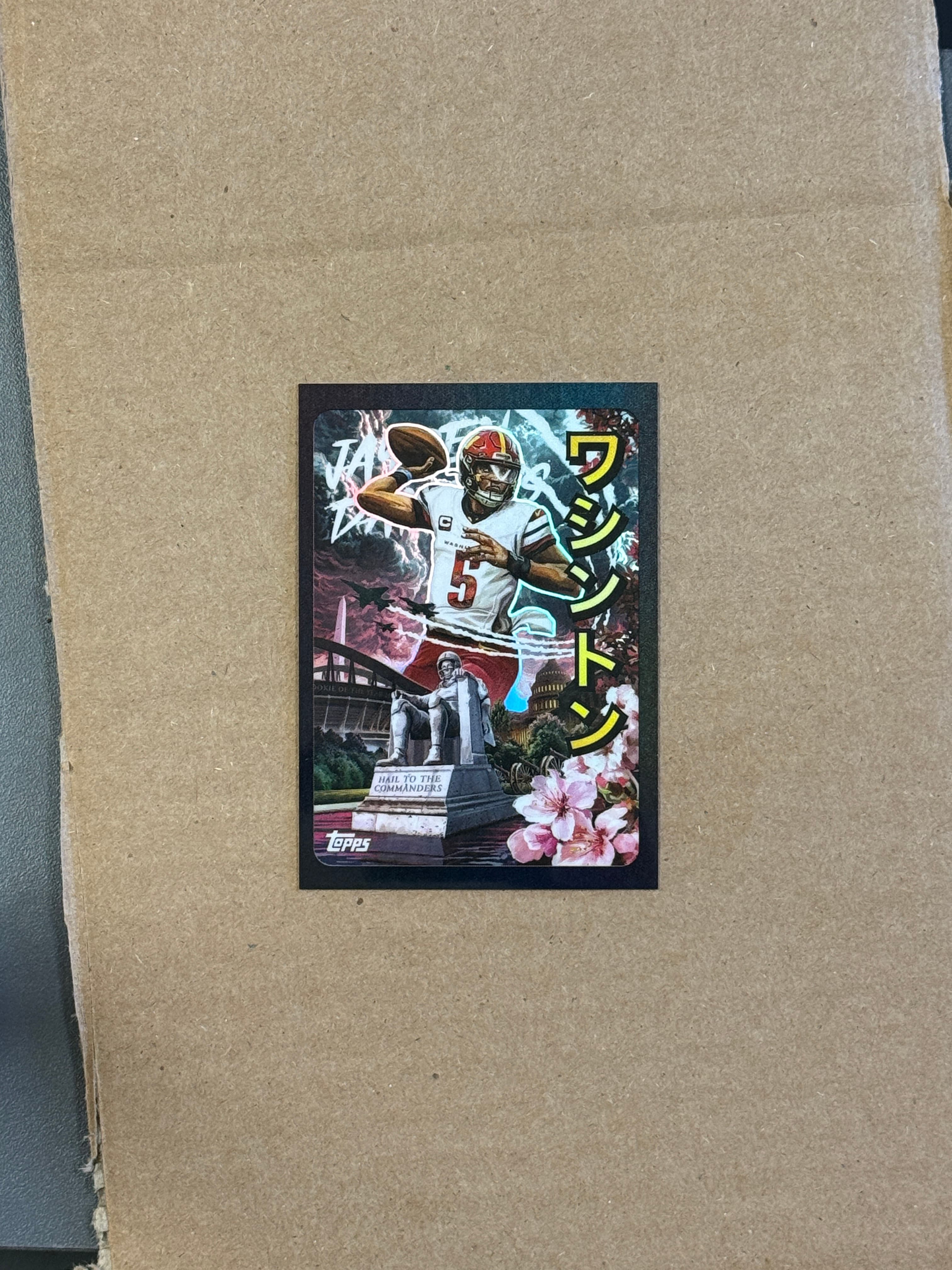 2025 Topps Chrome Football Jayden Daniels Kaiju