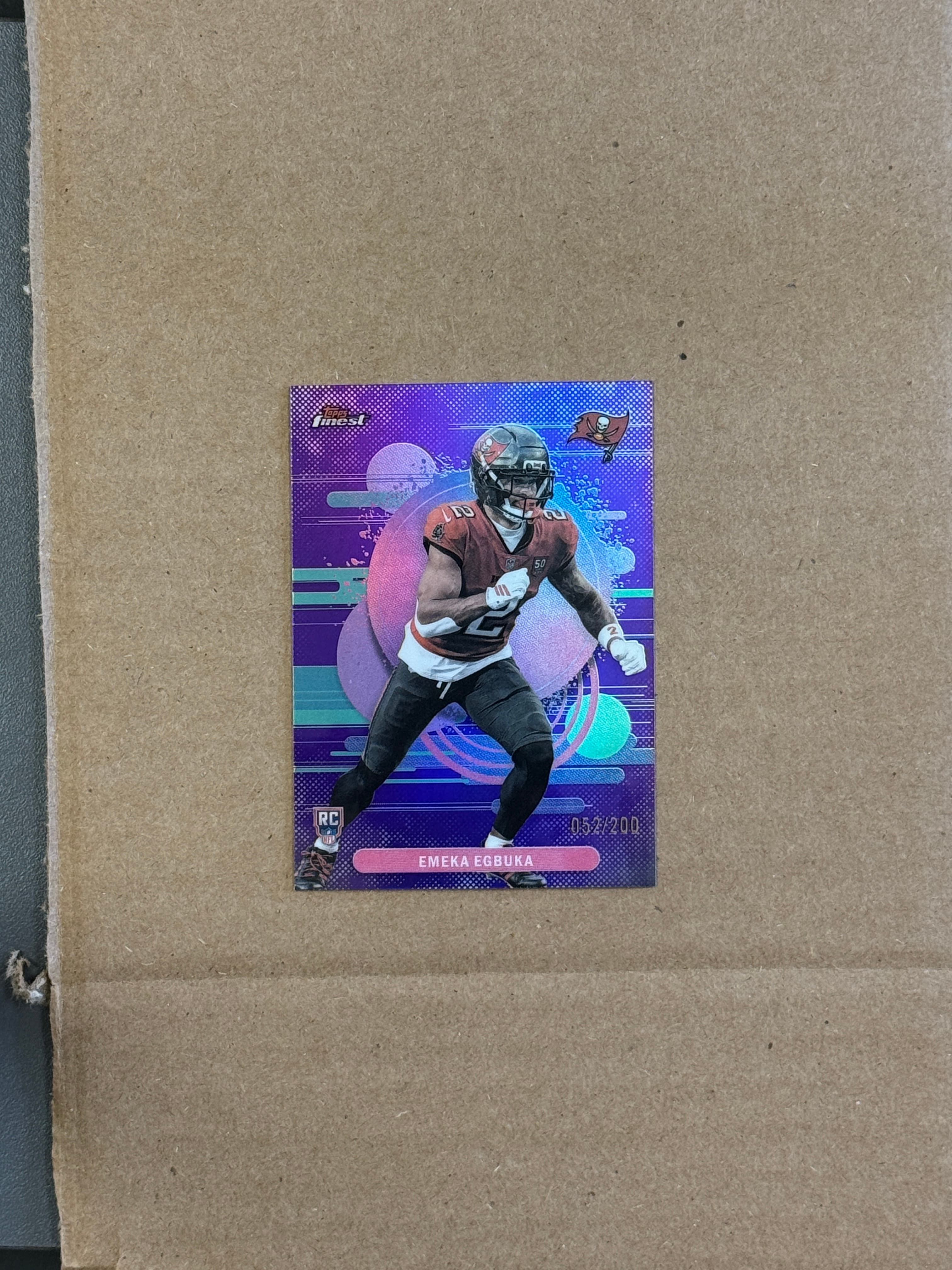 2025 Topps Finest Football Emeka Egbuka RC #116 /200