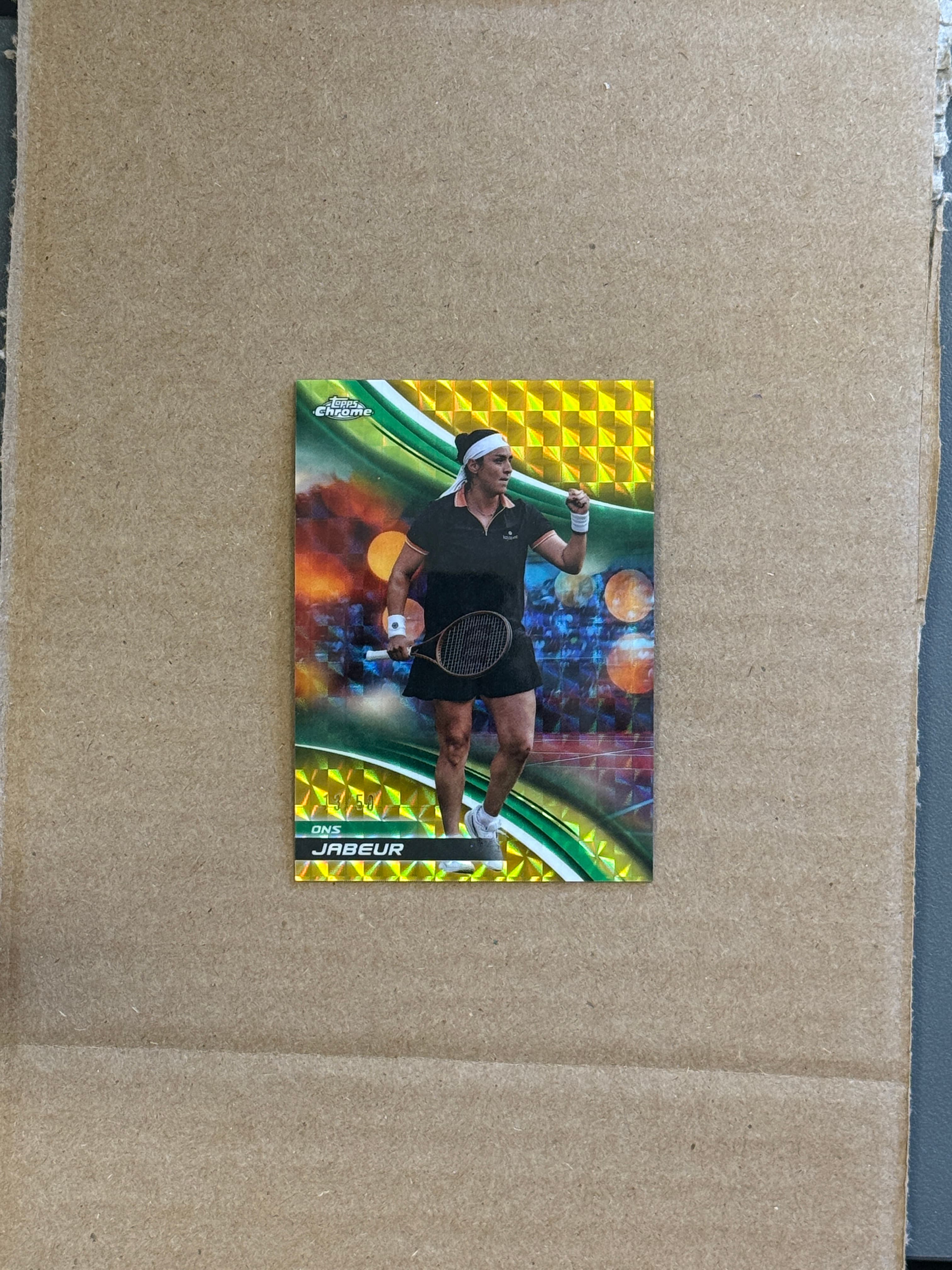 2025 Topps Chrome Ons Jabeur /50