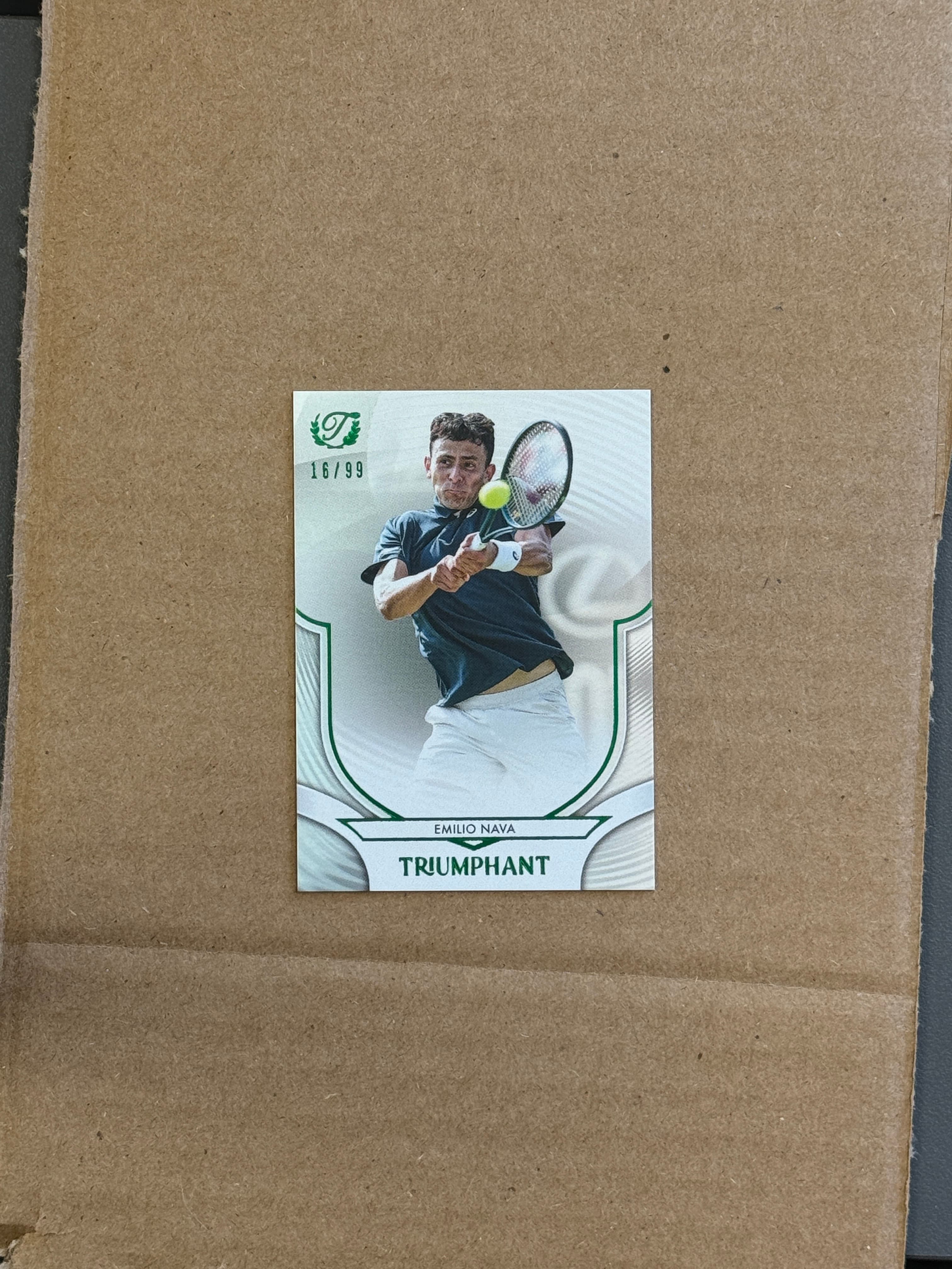 2025 Topps Triumphant Emilio Nava #60 /99