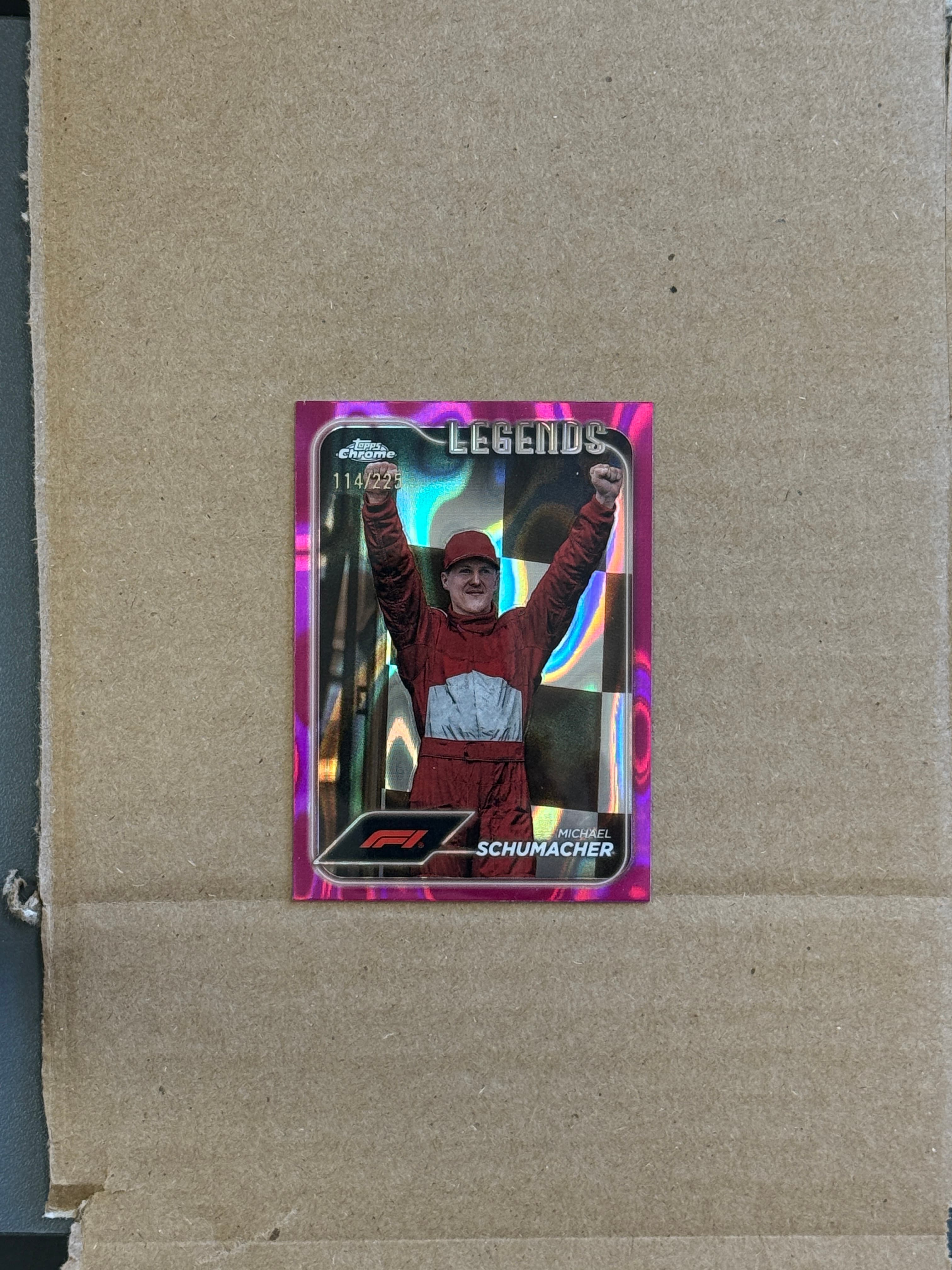 2024 Topps Chrome F1 Michael Schumacher #192 /225