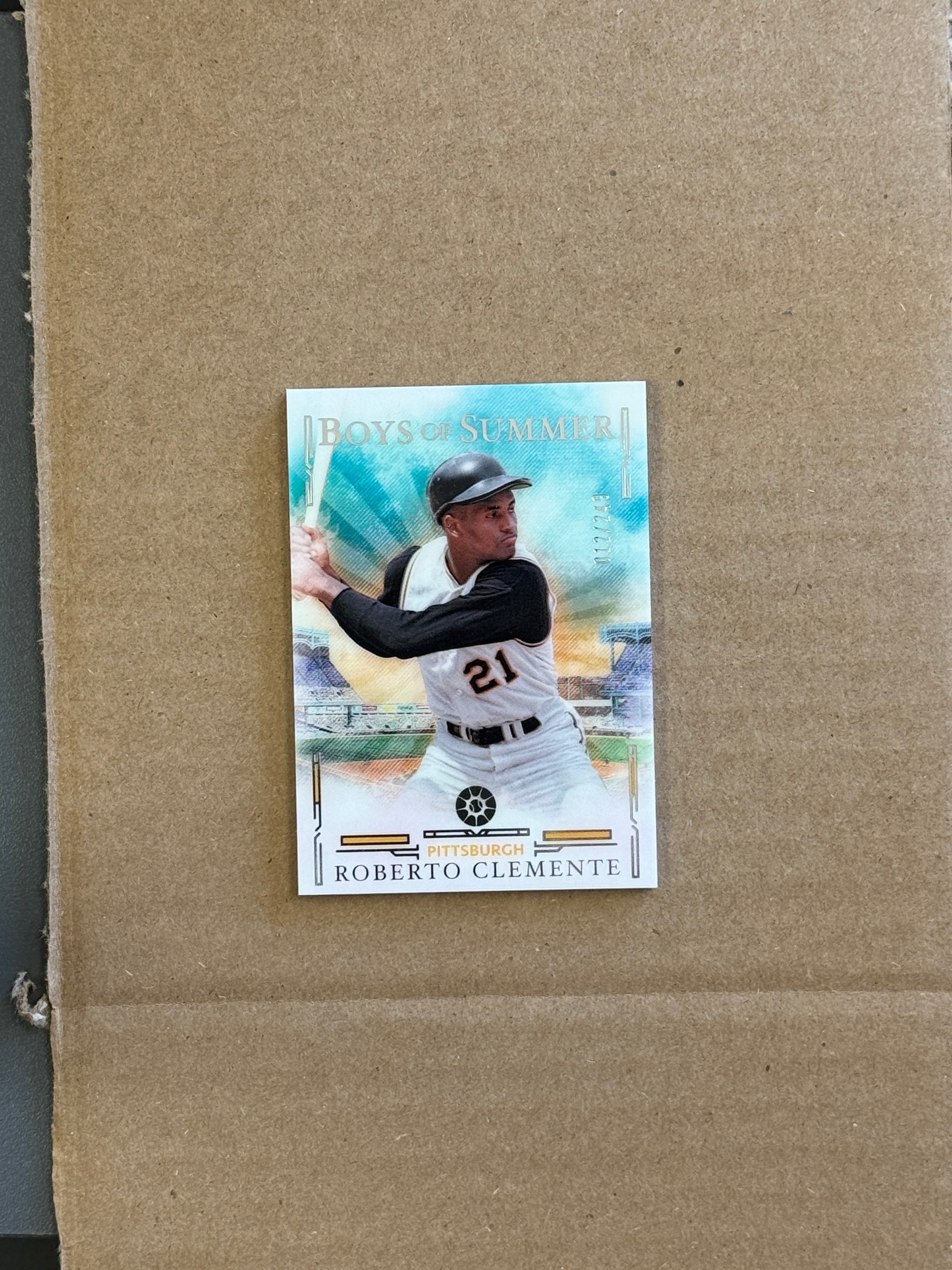 2025 Panini Boys of Summer Baseball Roberto Clemente #48 /249