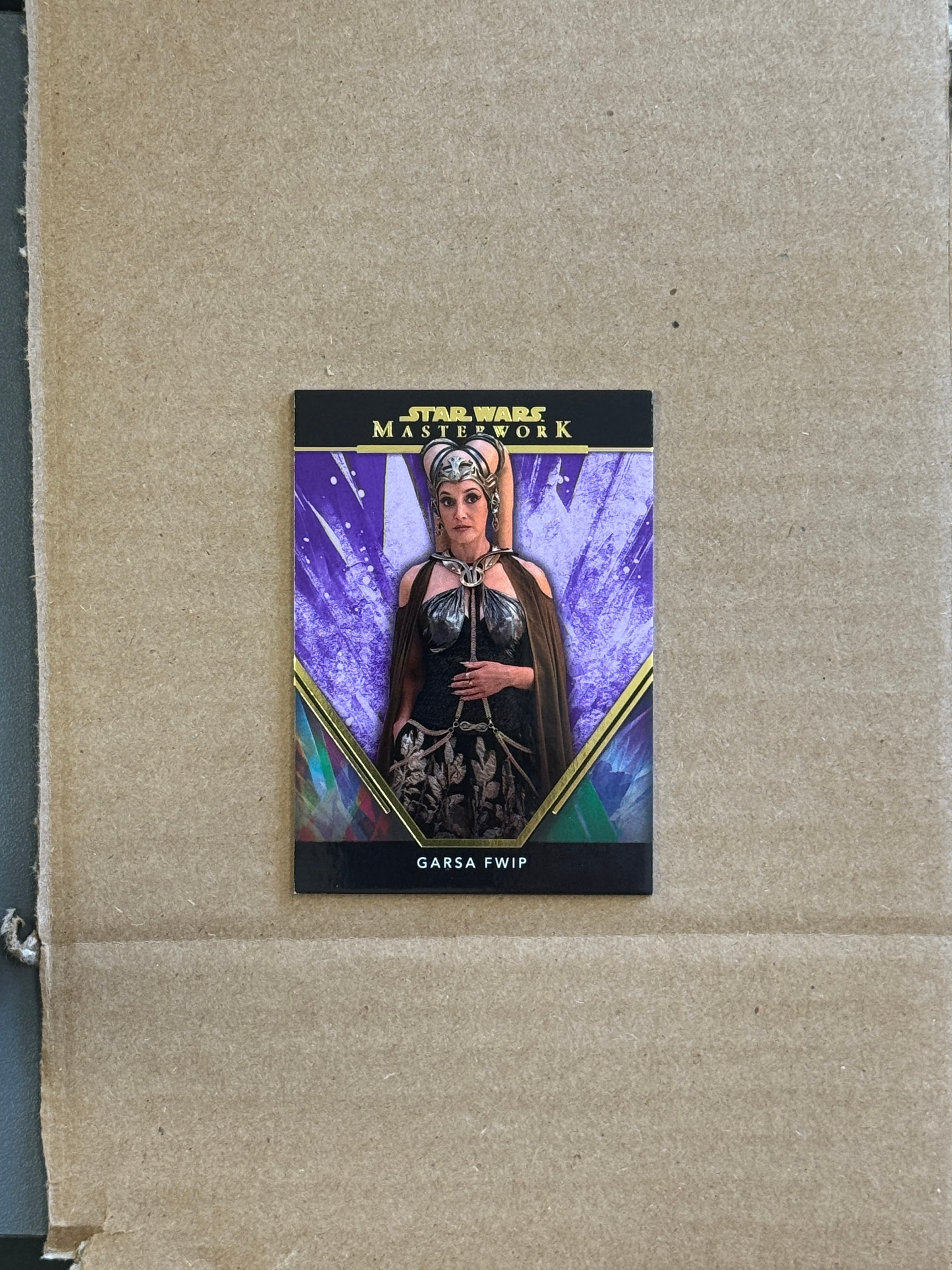 Topps Star Wars Masterwork Garsa Fwip #36 /50