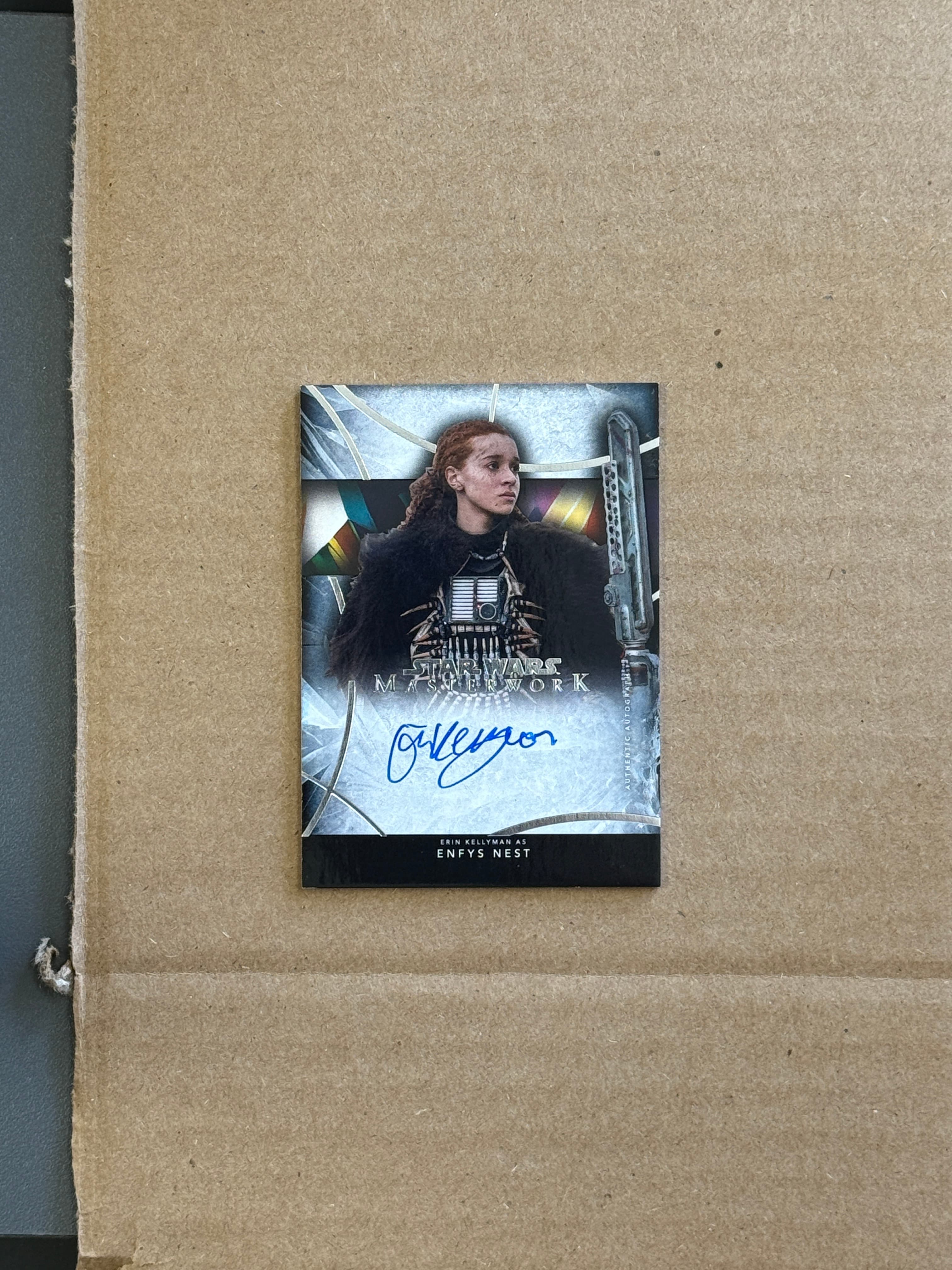 Topps Star Wars Masterwork Erin Kellyman as Enfys Nest Auto #A-EK