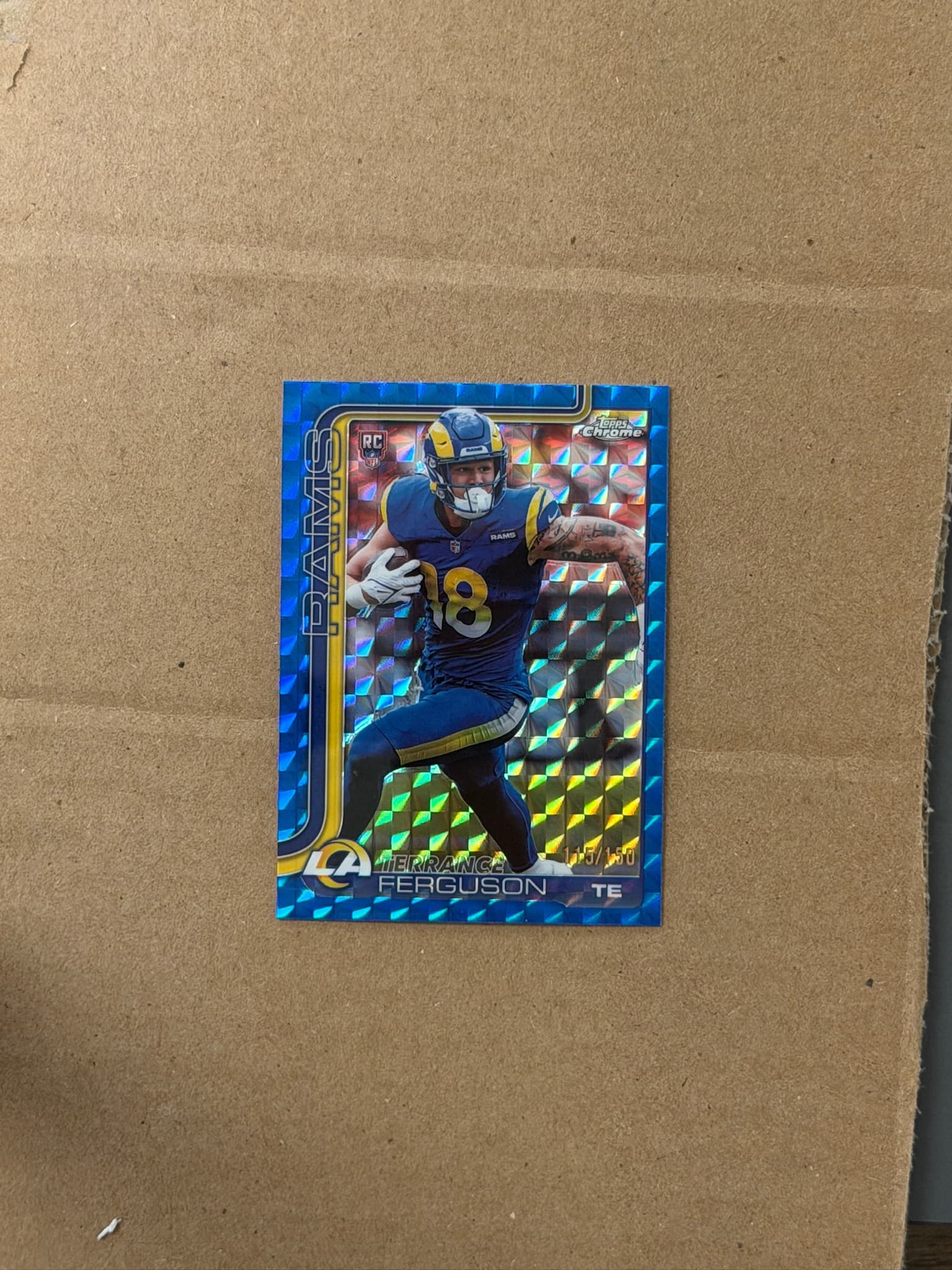 2025 Topps Chrome Terrance Ferguson Geometric RC #335 /150