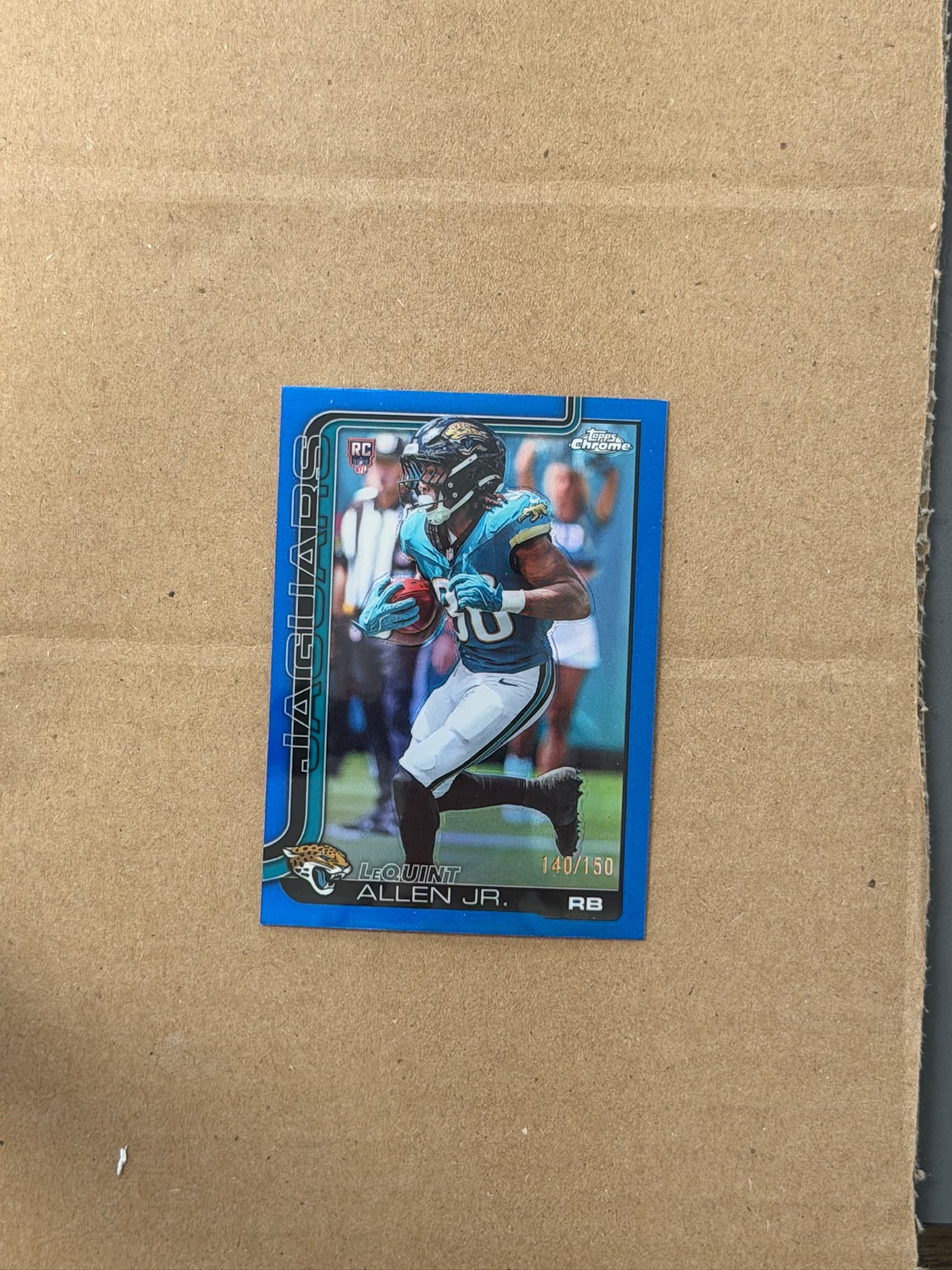 2025 Topps Chrome LeQuint Allen Jr. RC #384 /150
