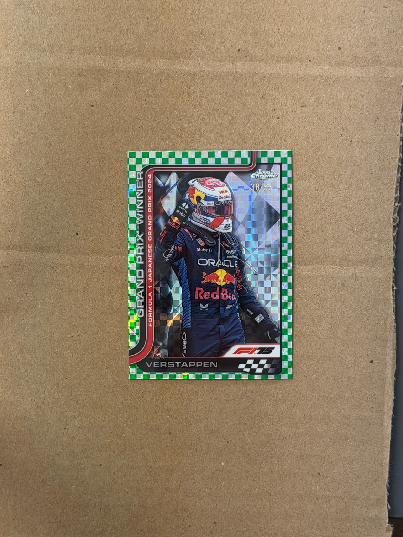2025 Topps Chrome Max Verstappen #96 /99