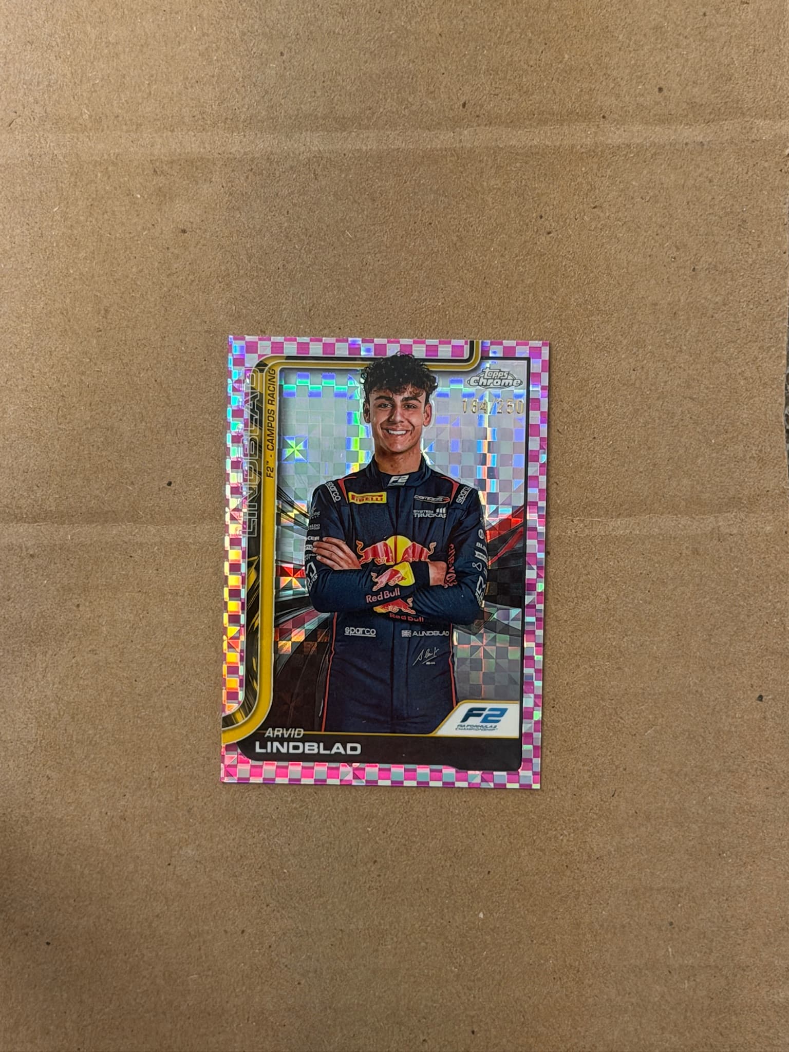2025 Topps Chrome Arvid Lindblad #23 /250