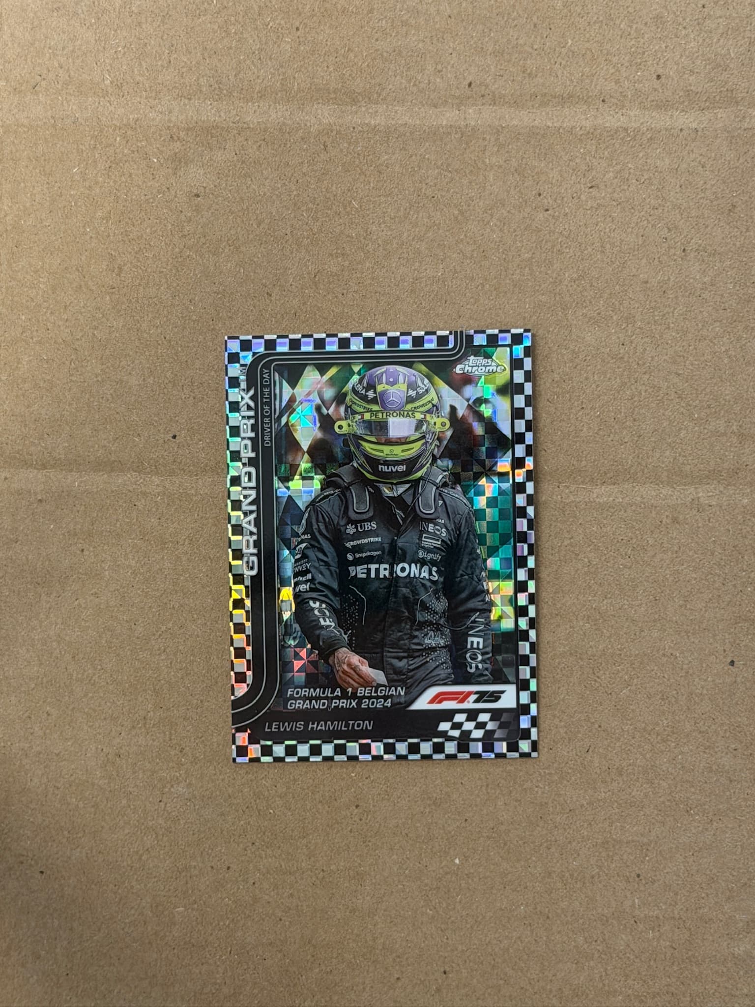 2025 Topps Chrome Lewis Hamilton #135
