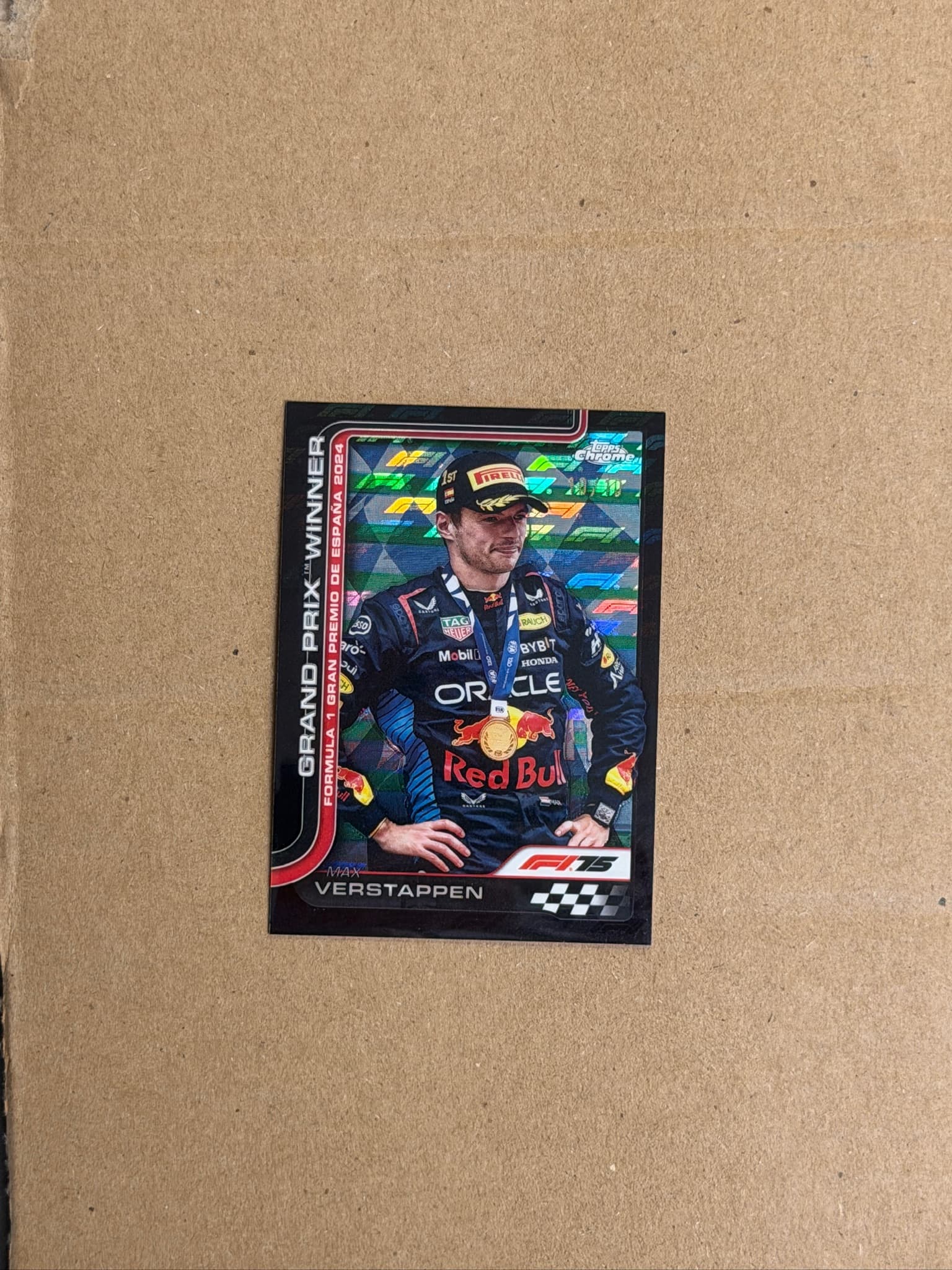 2025 Topps Chrome Max Verstappen #102 /10
