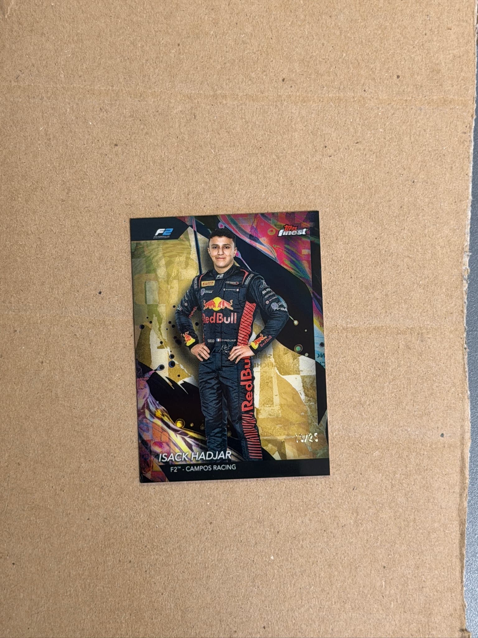 2024 Topps Finest Isack Hadjar #141 /25