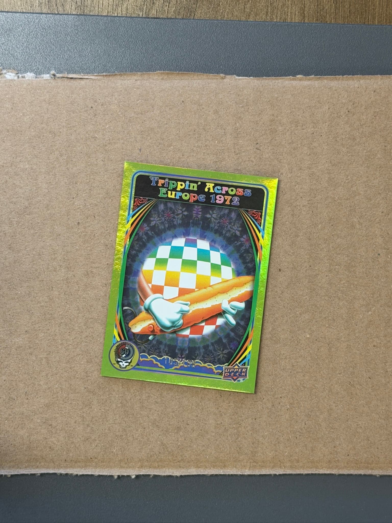 2025 Upper Deck Grateful Dead 60 Years Trippin' Across Europe 1972 Dancing #39 /