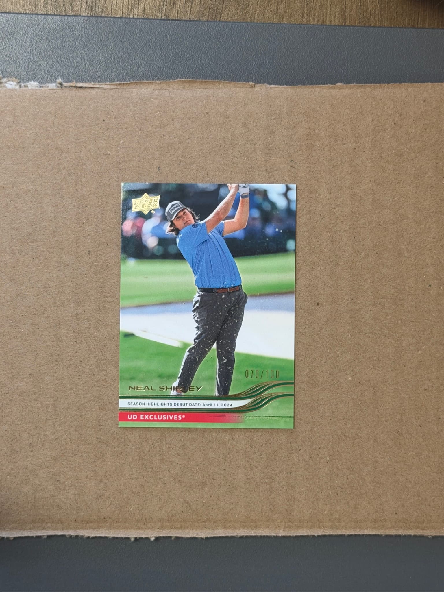 2026 Topps Golf Neal Shipley #92 /100