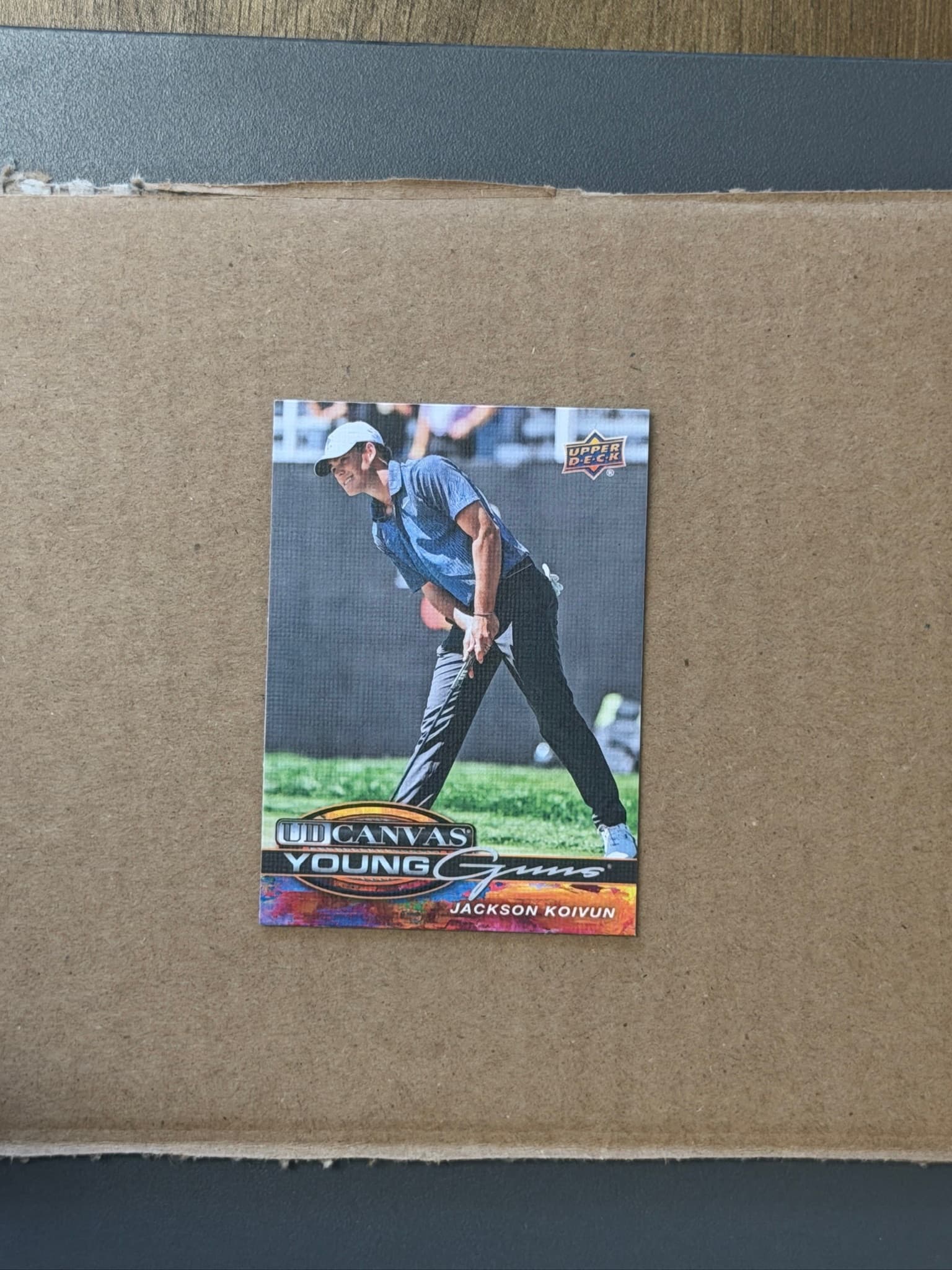 2026 Topps Golf Jackson Koivun UD Canvas Young Guns #C51