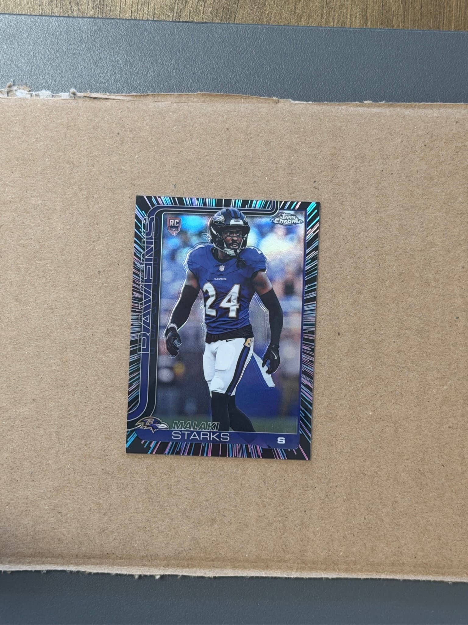 2025 Topps Chrome Malaki Starks Pulse RC #347