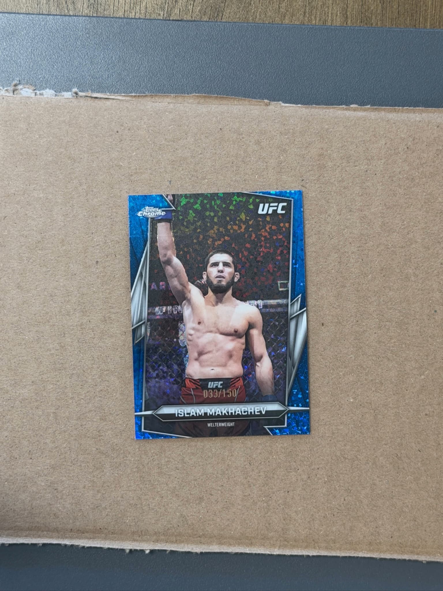 2025 Topps Chrome Islam Makhachev #47 /150