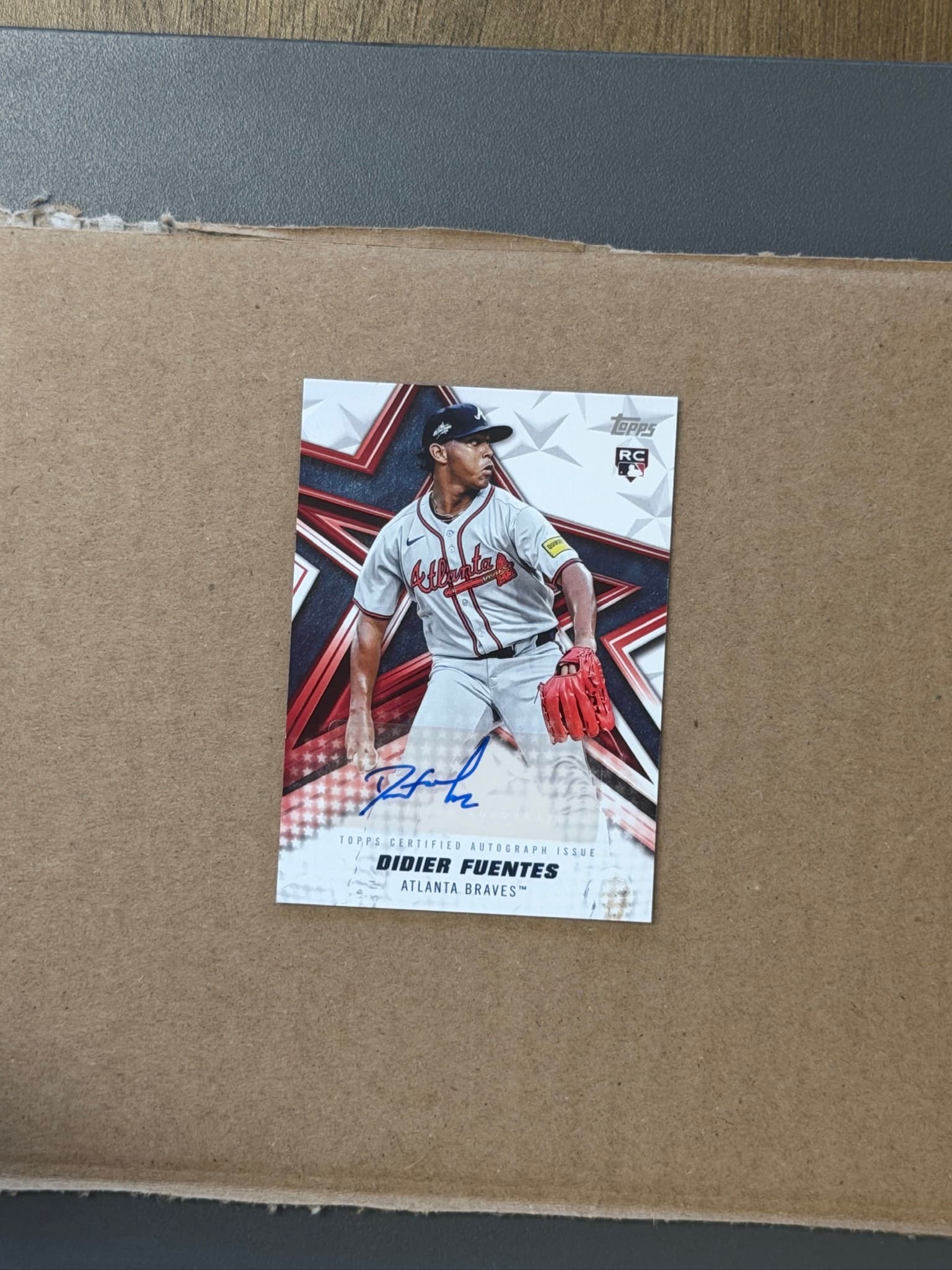 2026 Topps Didier Fuentes Auto RC #BSA-DF