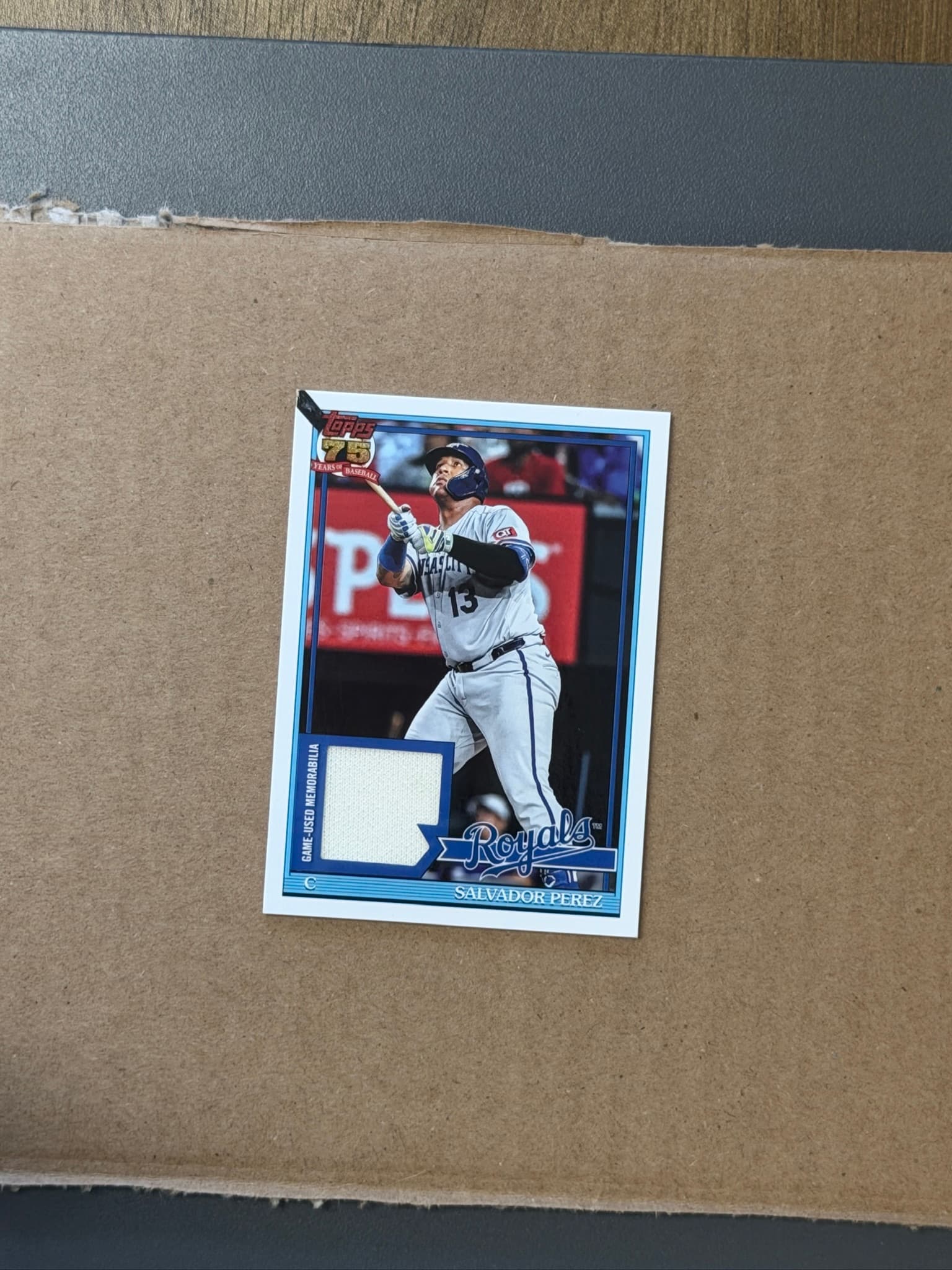 2026 Topps Series 1 Salvador Perez Relic #91R-SP