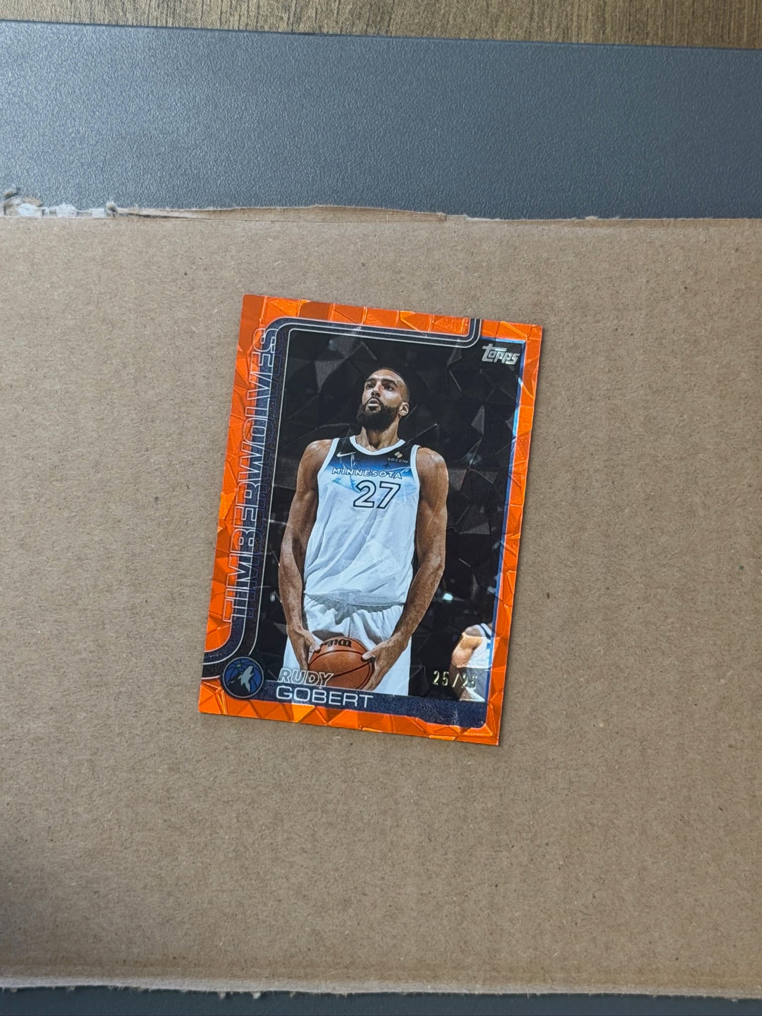 2025 Topps Rudy Gobert #111 /25