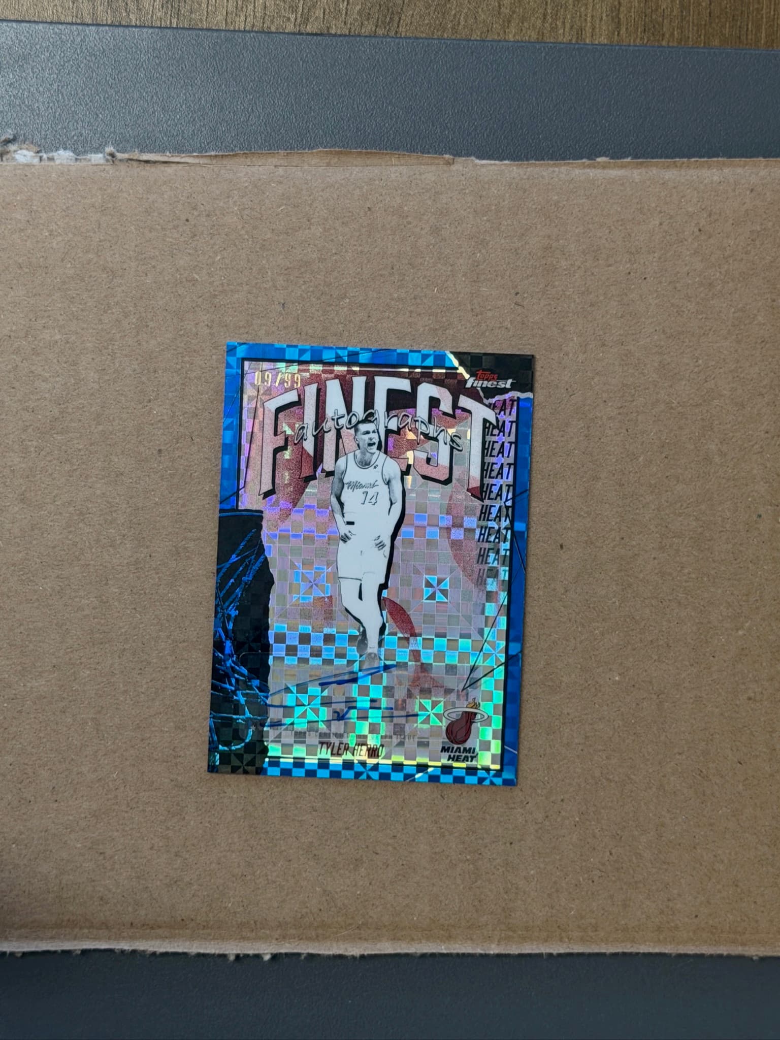 2026 Topps Finest Tyler Herro Auto #FAU-TH /99