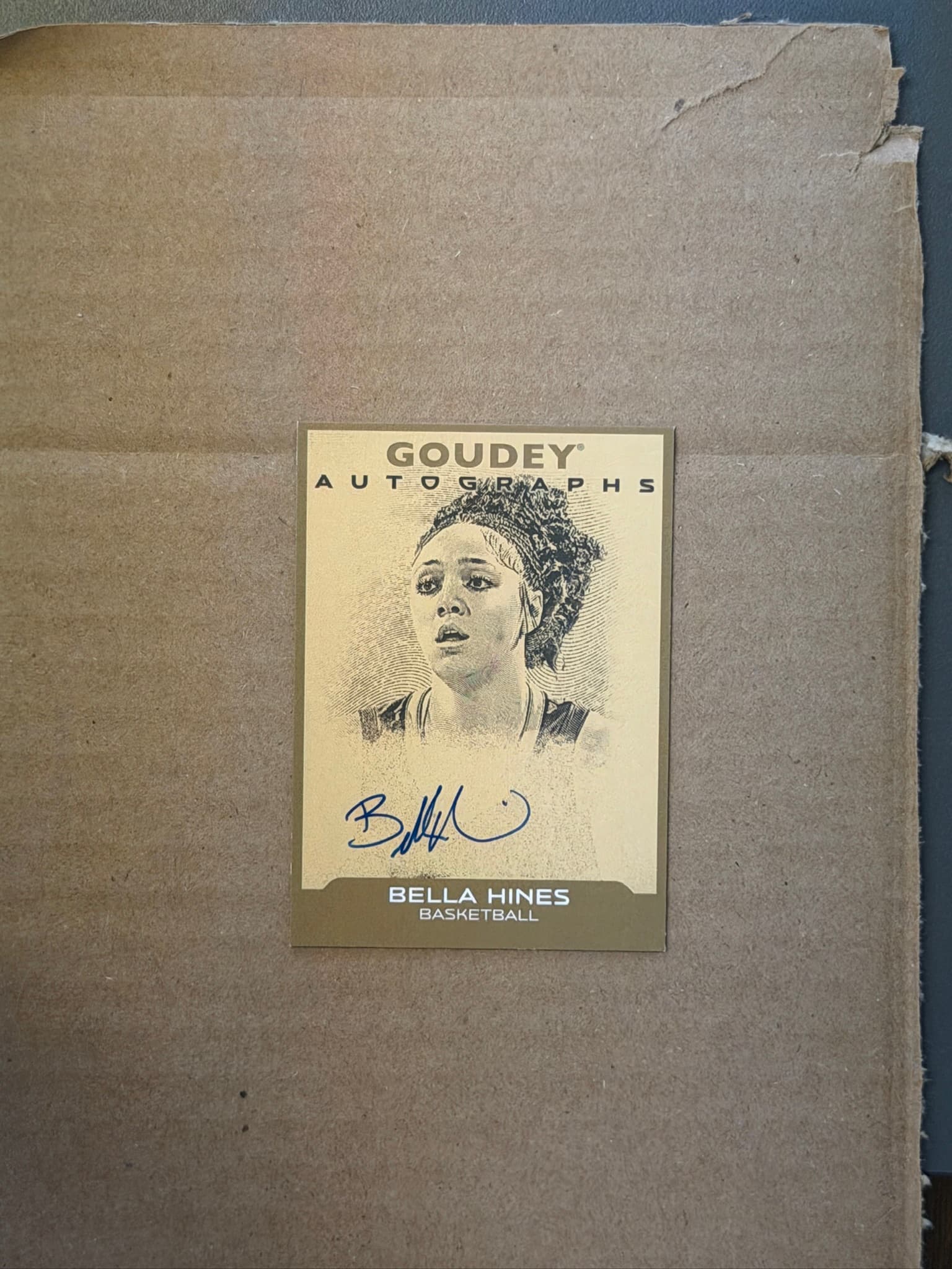 2026 Topps Goodwin Champions Bella Hines Goudey Auto #GA-BH