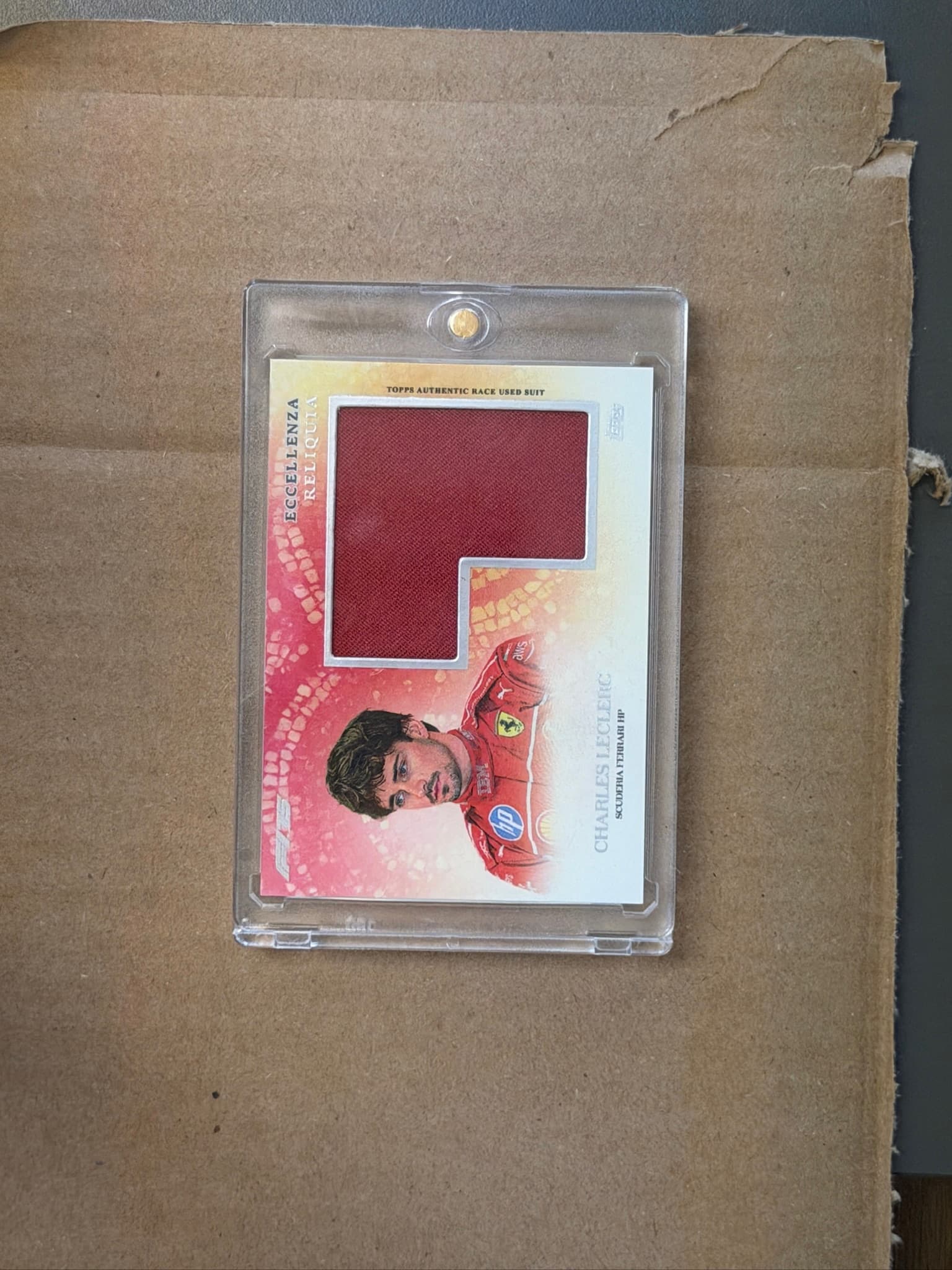 2025 Topps Eccellenza Charles Leclerc Reliquia Relic