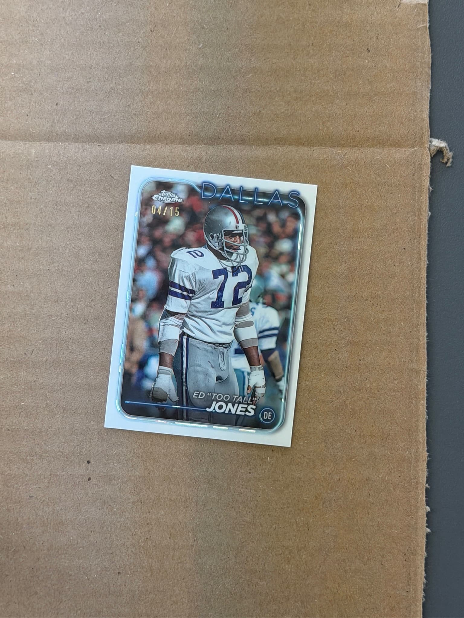 2024 Topps Chrome Ed "Too Tall" Jones #49 /15