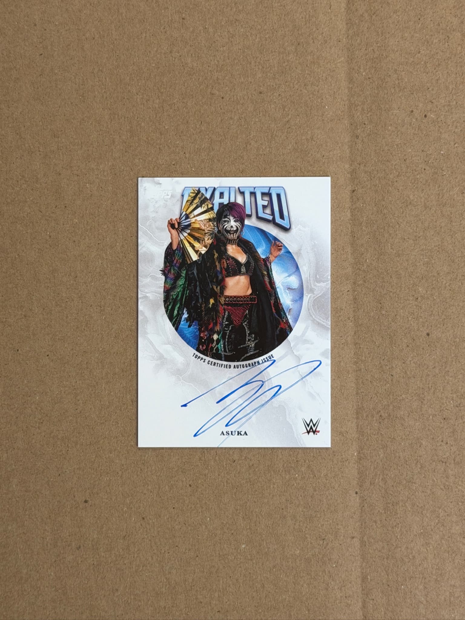 2025 Topps Exalted Asuka Auto #EXA-ASU