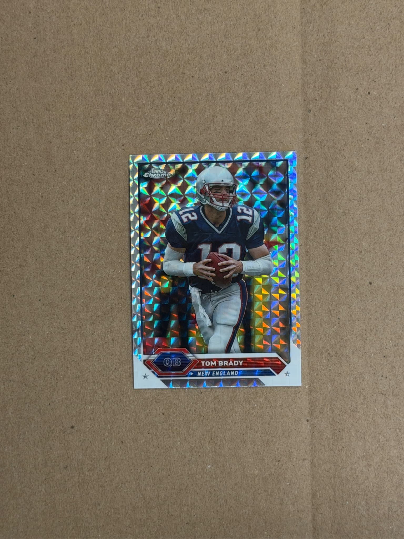 2024 Topps Chrome Tom Brady Prism #14