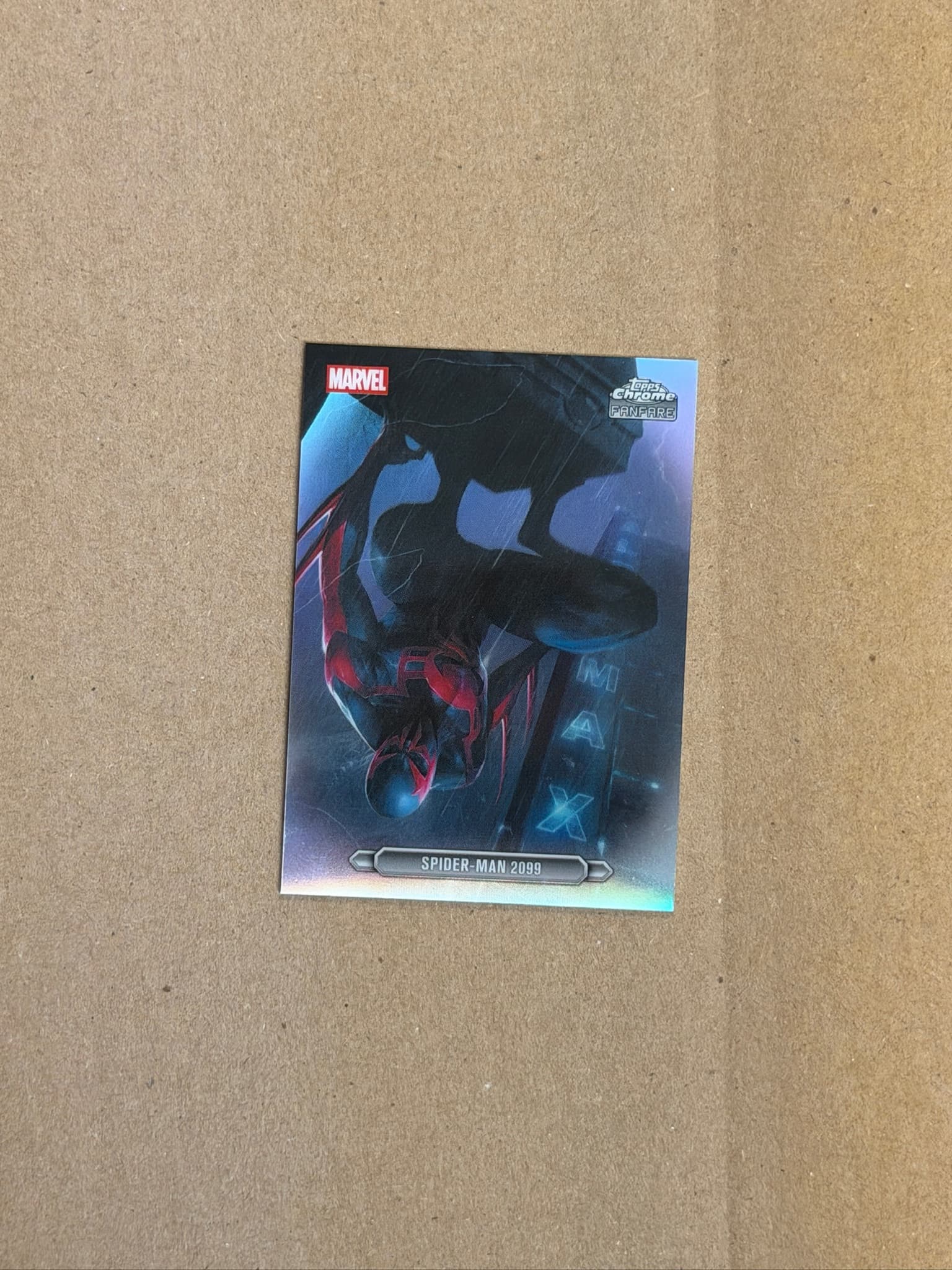 2026 Topps Chrome Marvel Comics Spider-Man 2099 Fanfare #FF-40